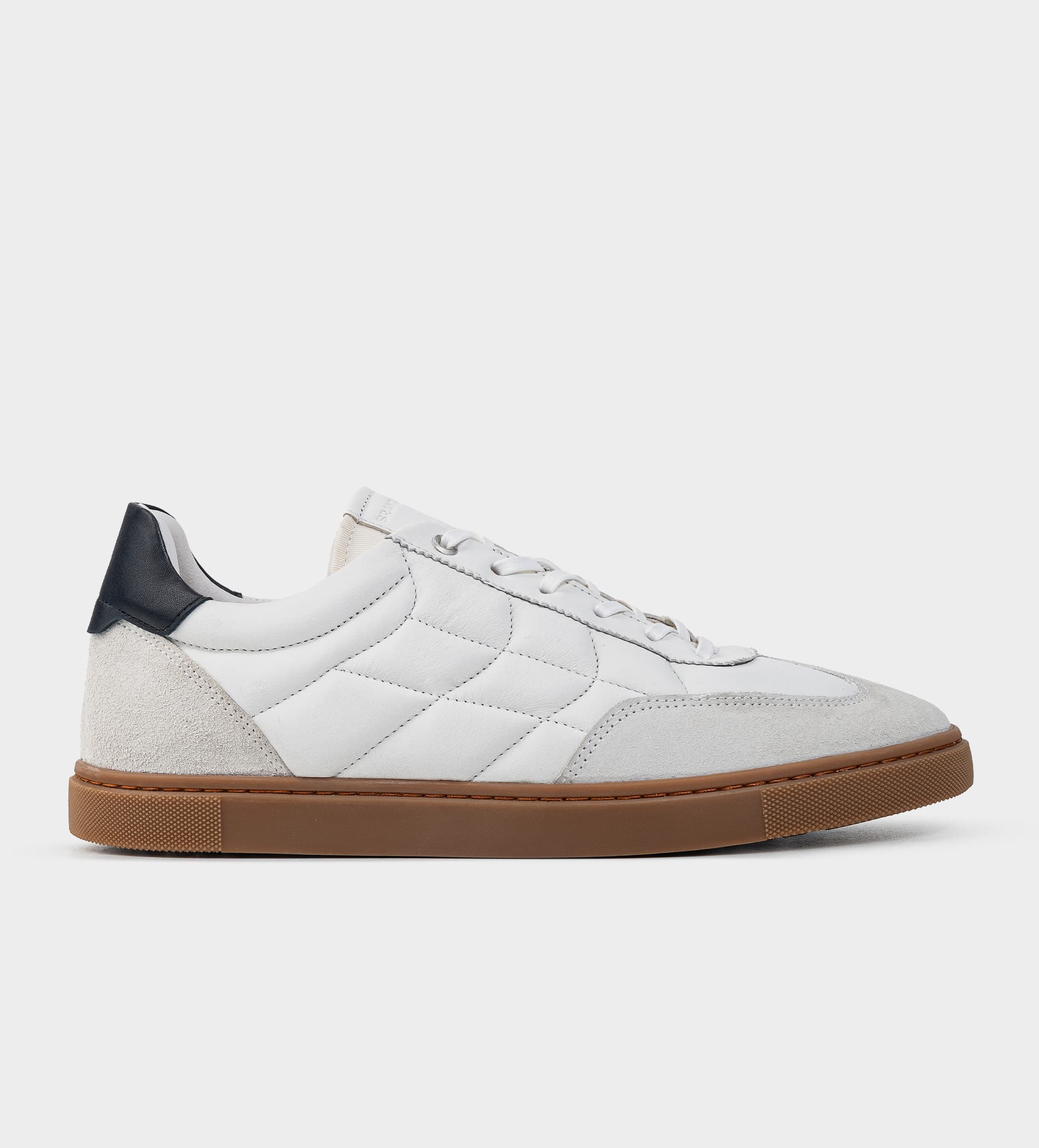 SNEAKER SMART CASUAL PIEL BLANCO
