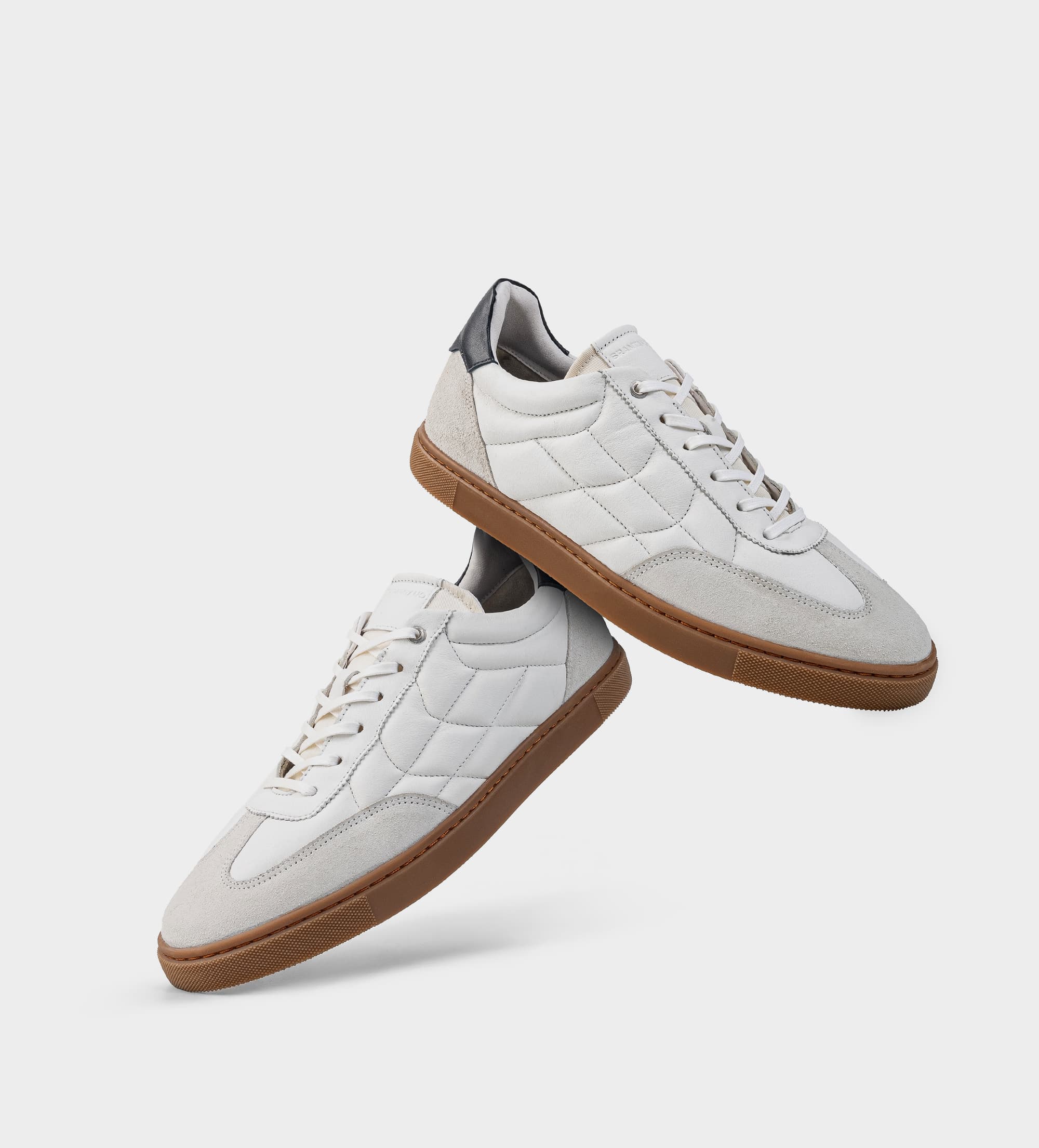 SNEAKER SMART CASUAL PIEL BLANCO