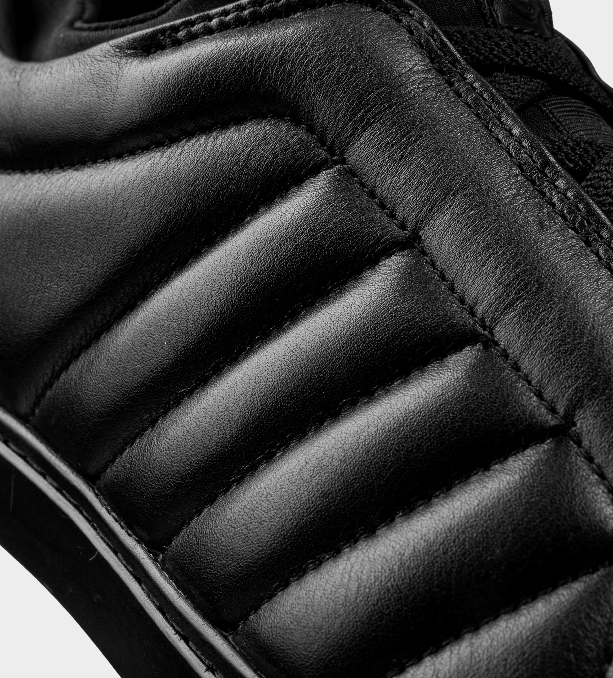 SNEAKER CASUAL CALCETÍN SLIP ON PIEL NEGRO