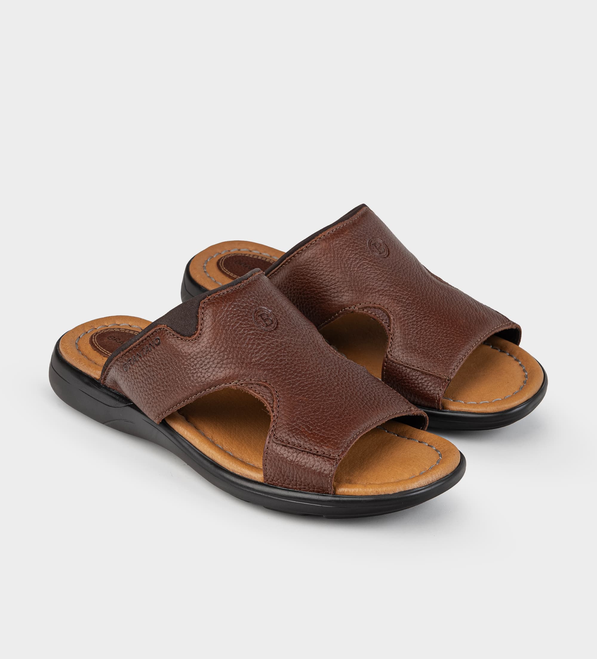 SANDALIA CONFORT PIEL CAFÉ