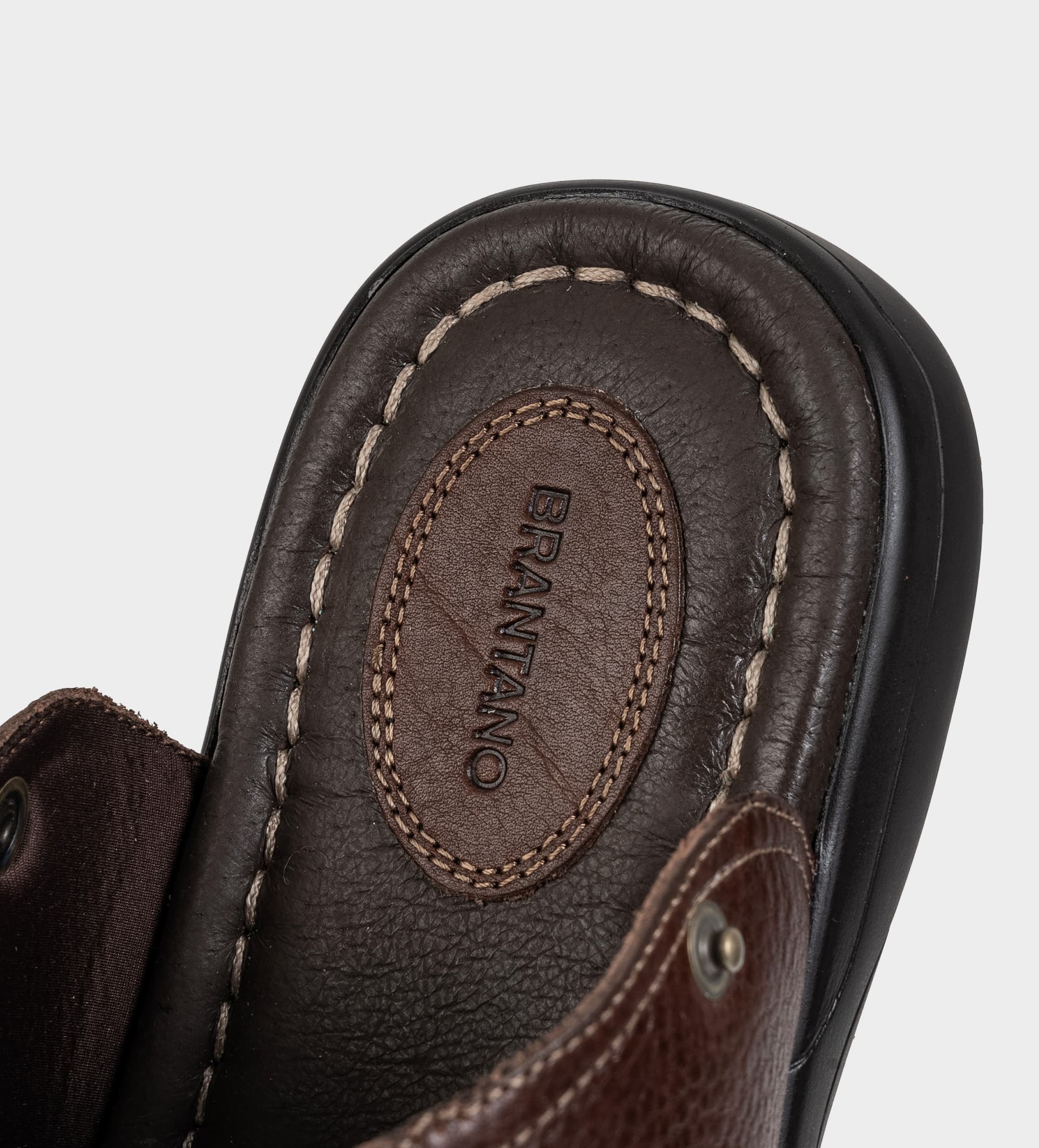 SANDALIA CONFORT AJUSTABLE PIEL CAFÉ