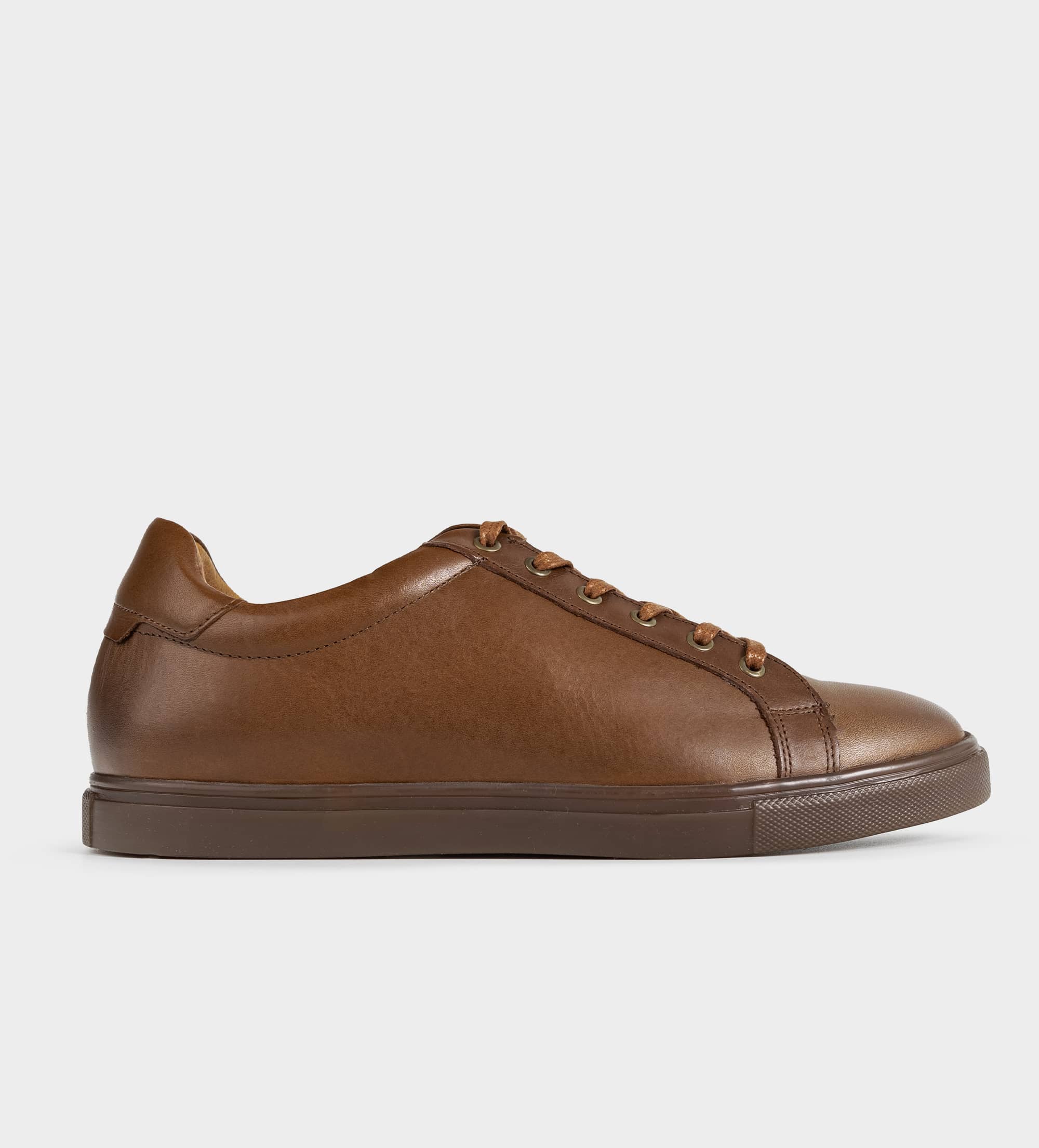 SNEAKER PIEL CAFÉ