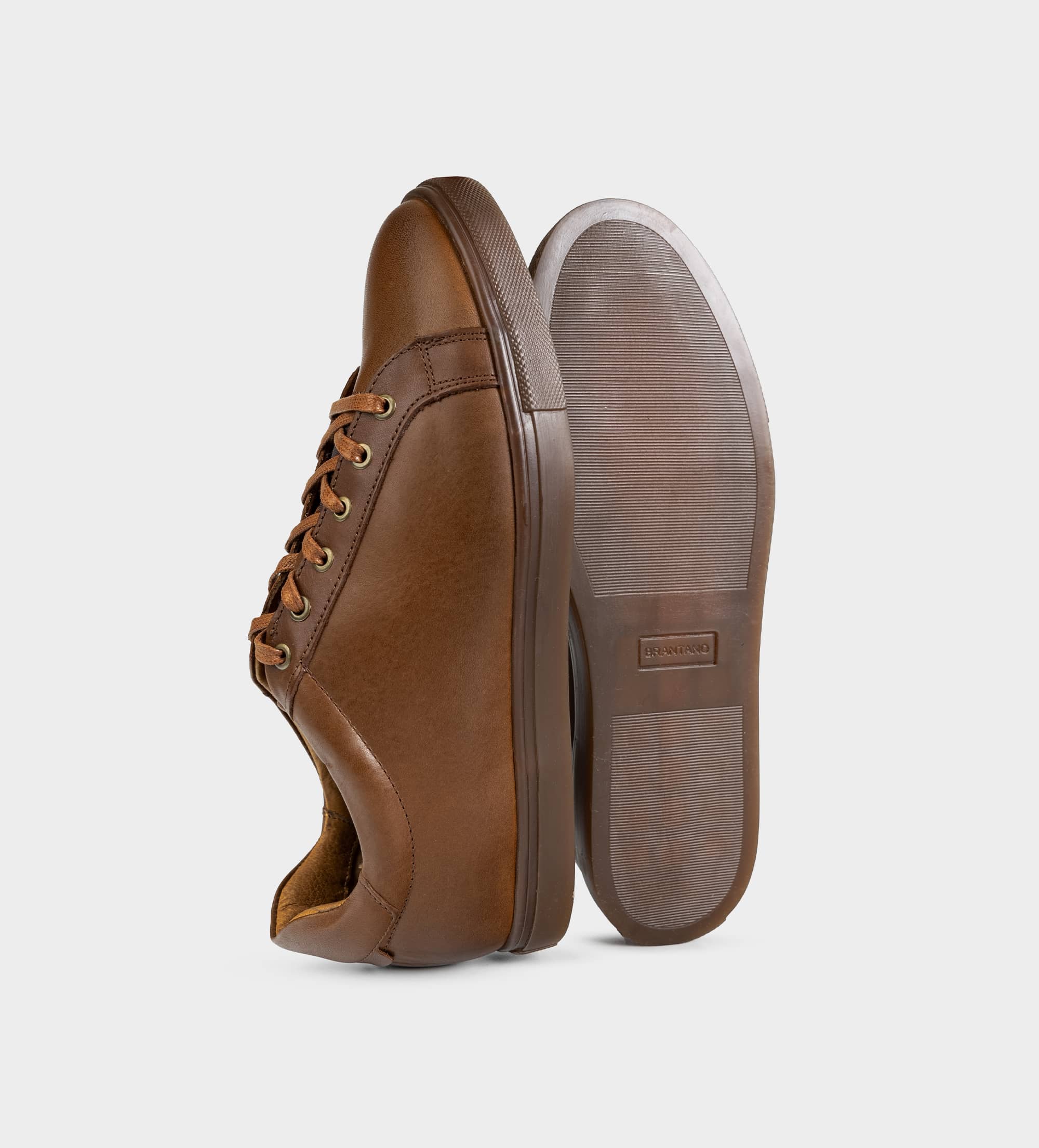 SNEAKER PIEL CAFÉ