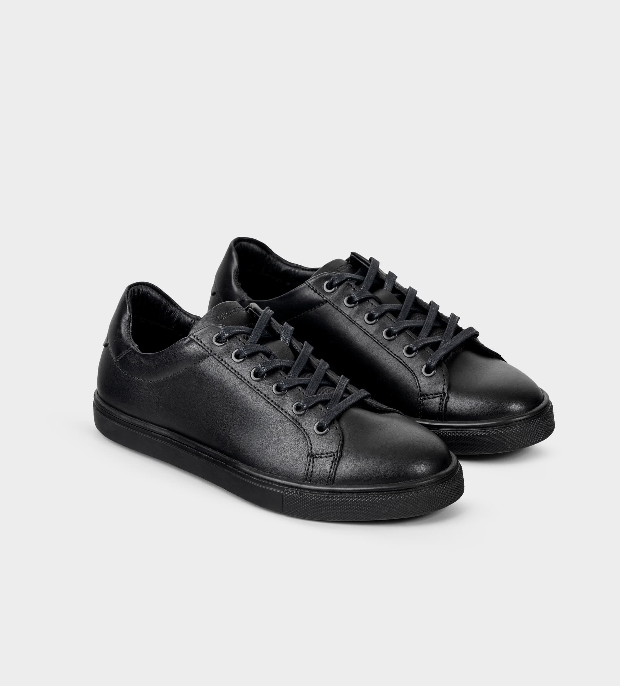 TEEN. SNEAKER PIEL NEGRO