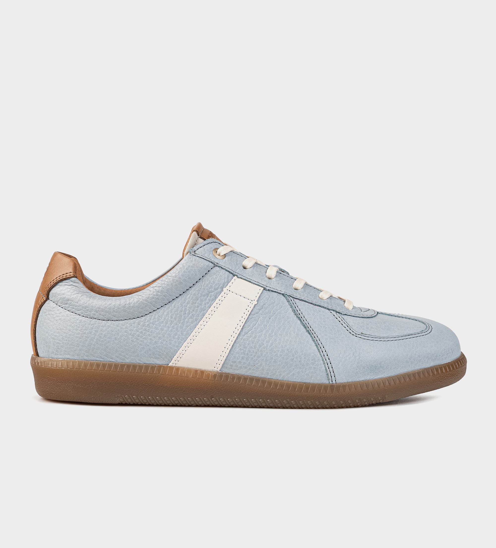 SNEAKER PIEL CASUAL AZUL