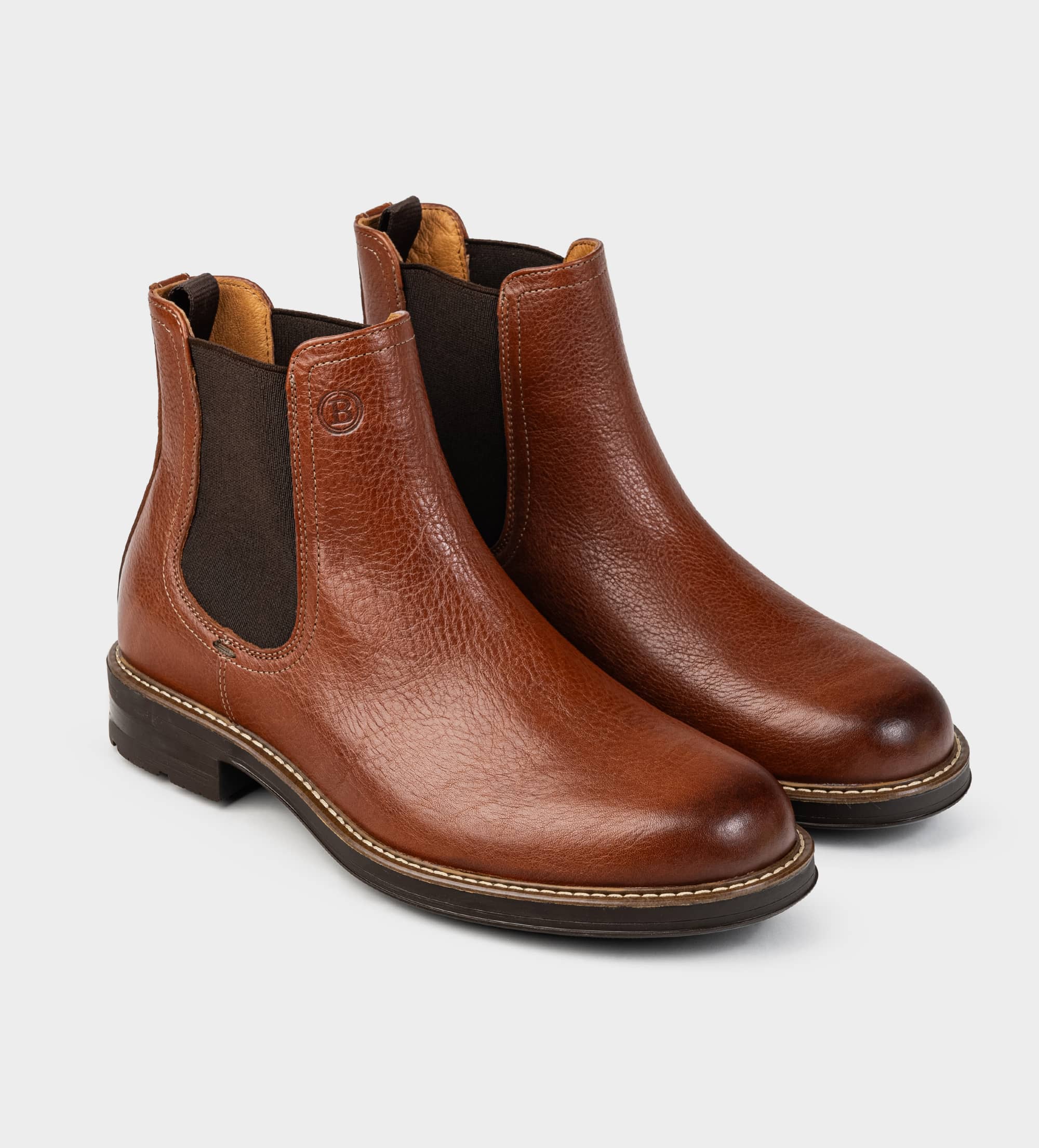 BOTA CHELSEA PIEL MIEL