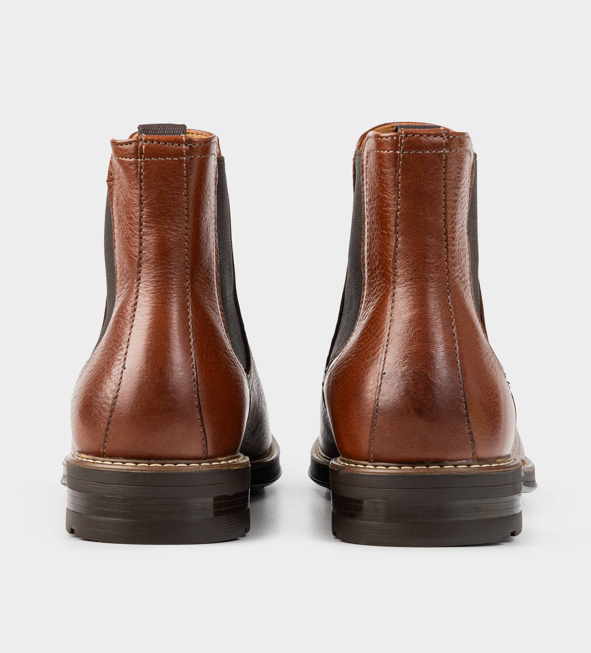 BOTA CHELSEA PIEL MIEL
