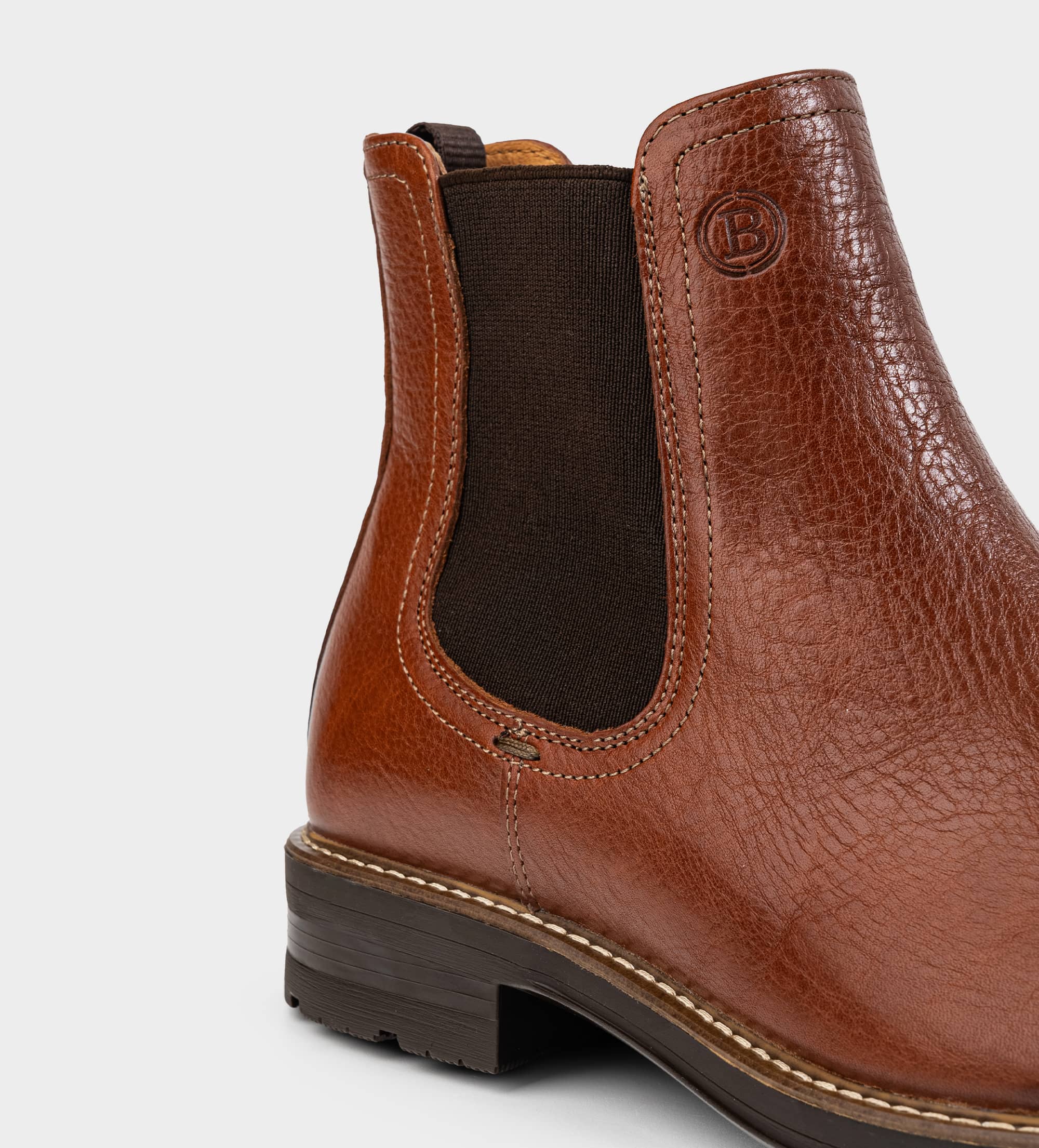 BOTA CHELSEA PIEL MIEL