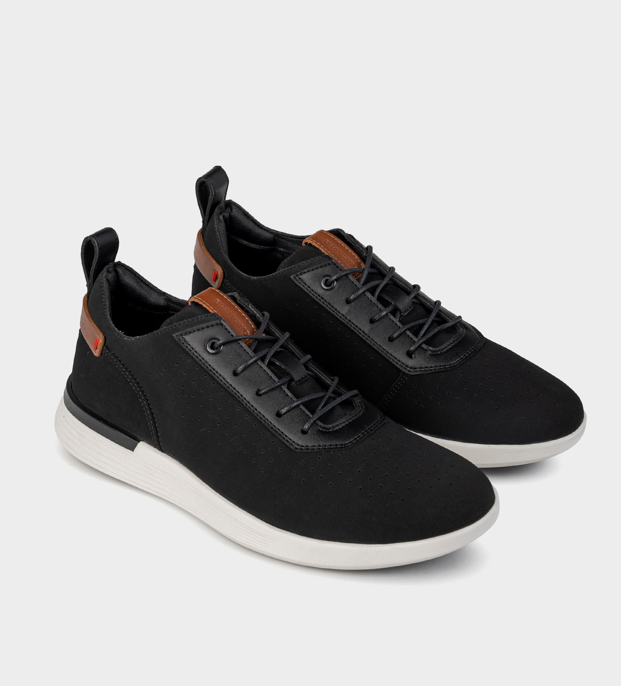 SNEAKER CASUAL SLIP ON NEGRO