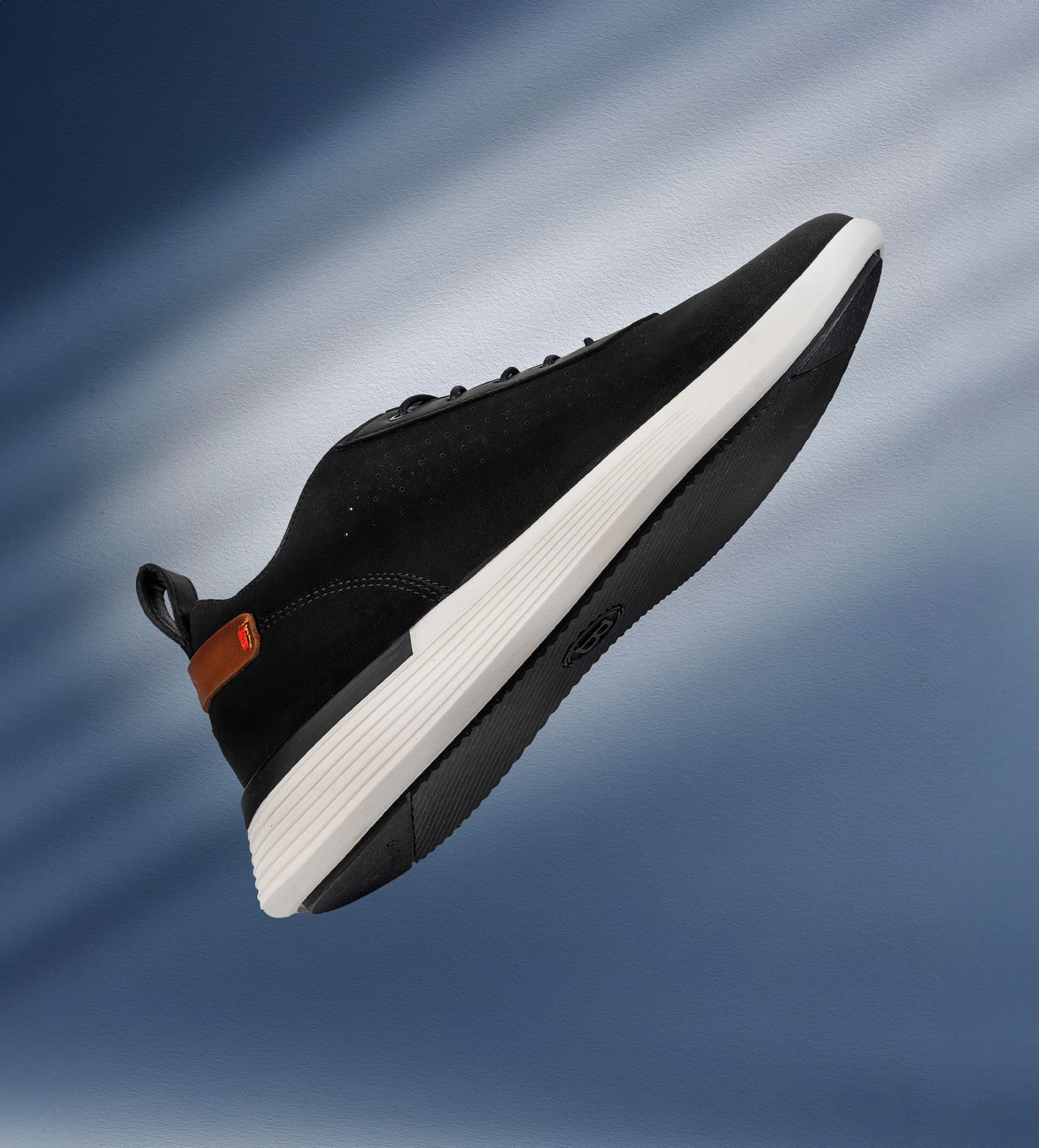 SNEAKER CASUAL SLIP ON NEGRO