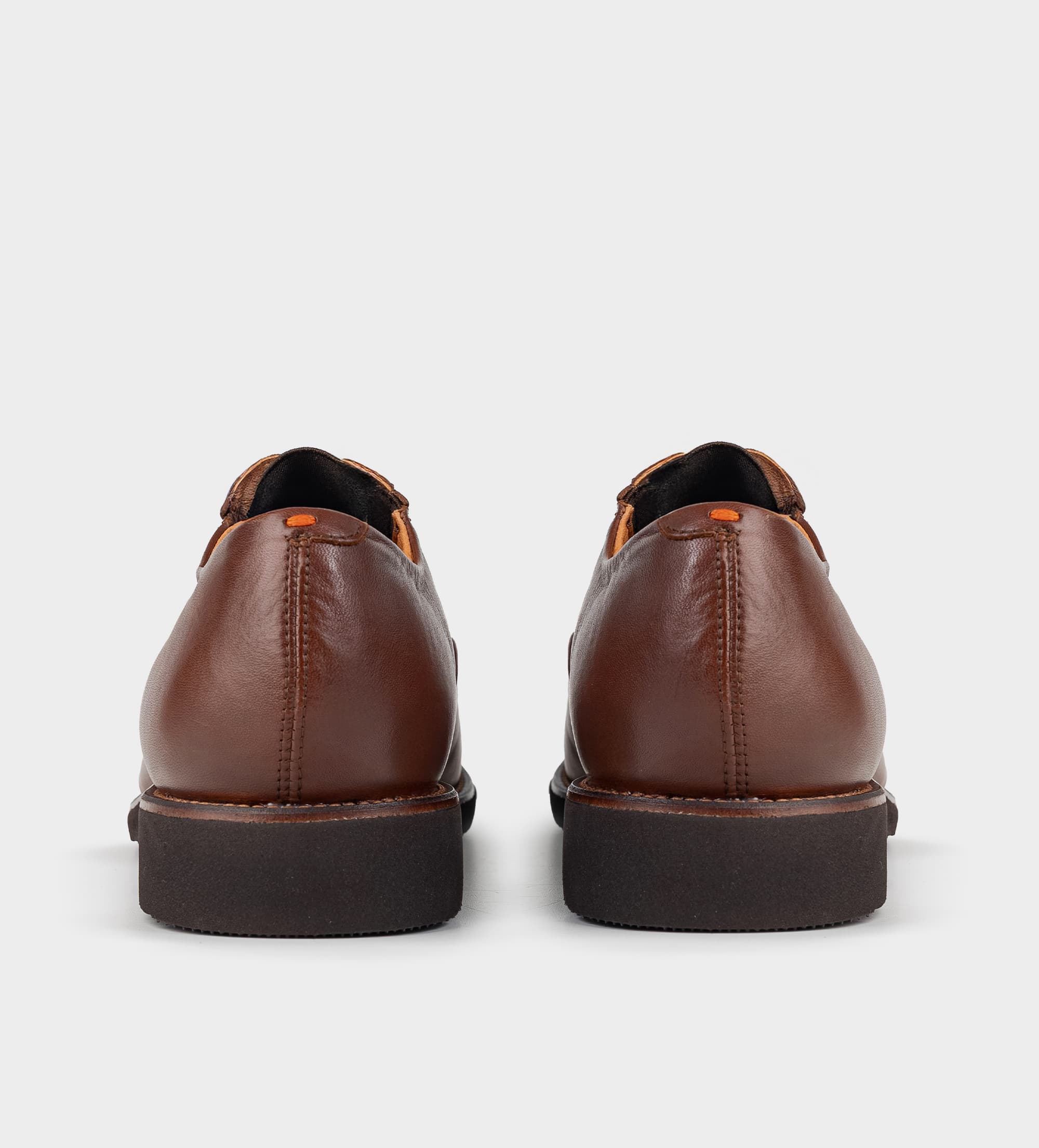 ZAPATO VESTIR SUELA EVA PIEL CAFÉ