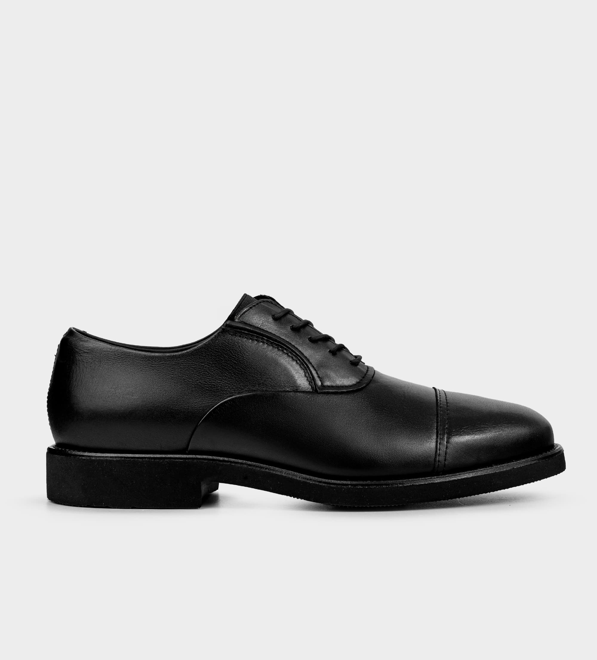 ZAPATO VESTIR SUELA EVA PIEL NEGRO –