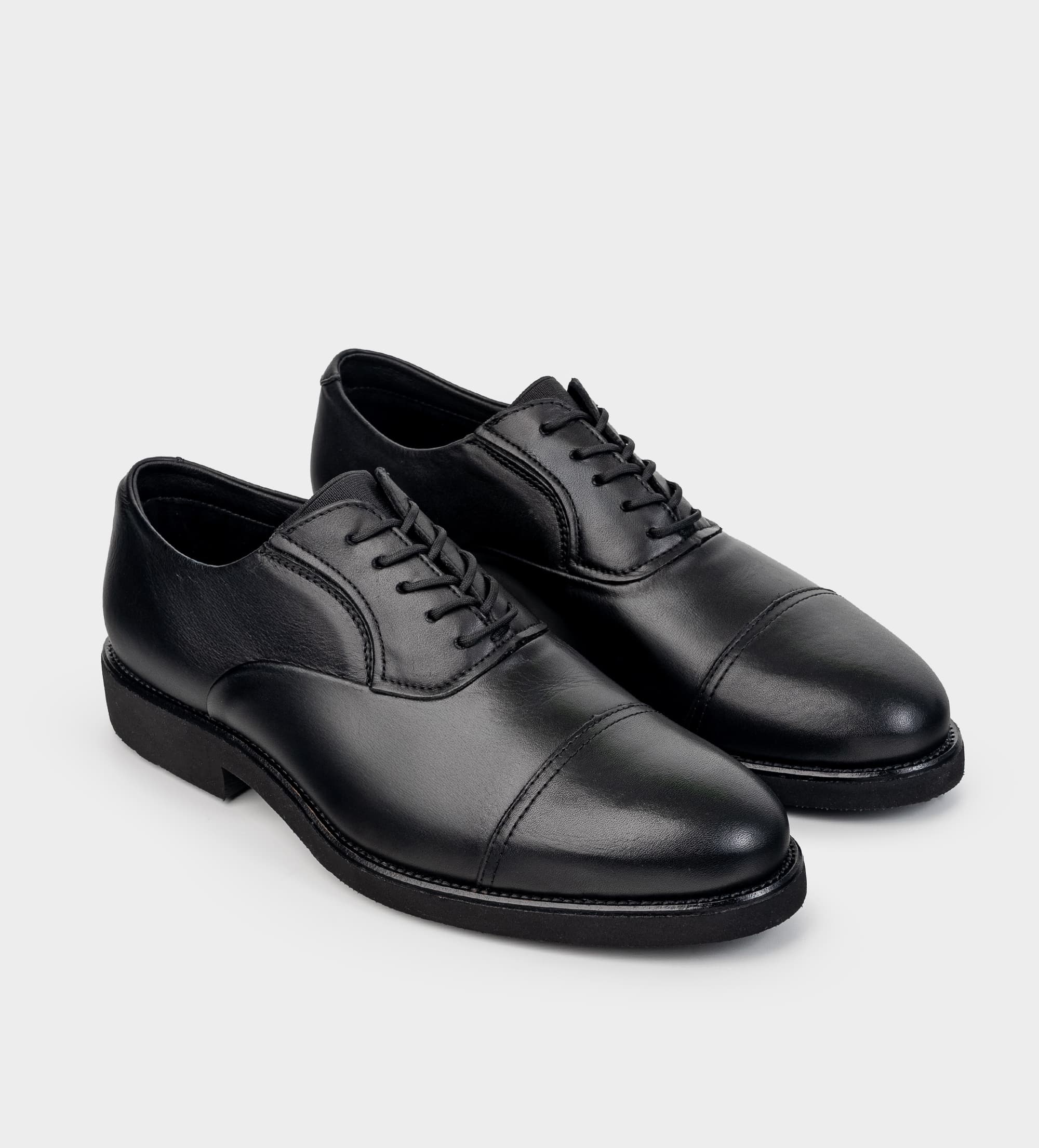 ZAPATO VESTIR SUELA EVA PIEL NEGRO