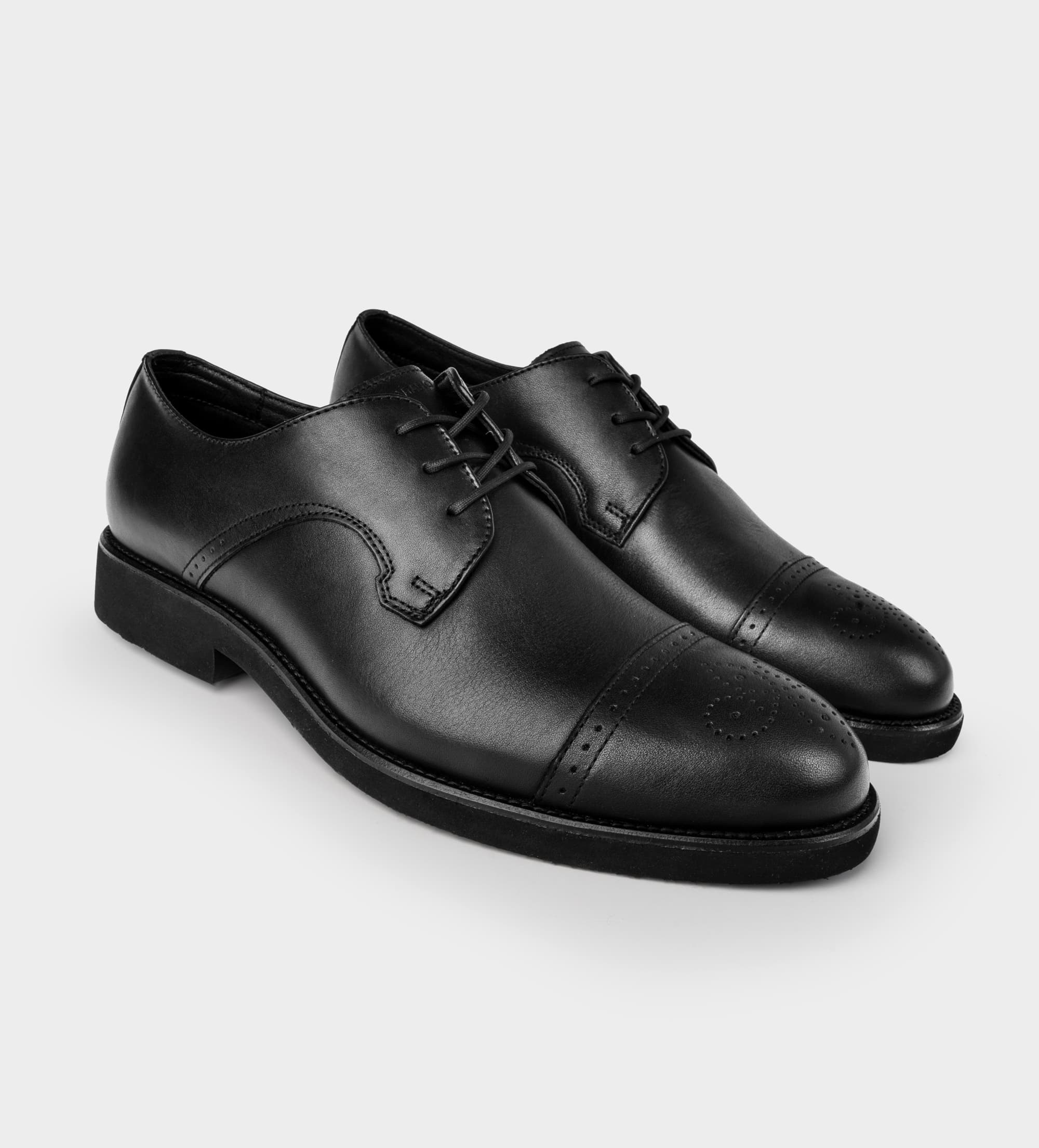 ZAPATO VESTIR BROGUE PIEL NEGRO