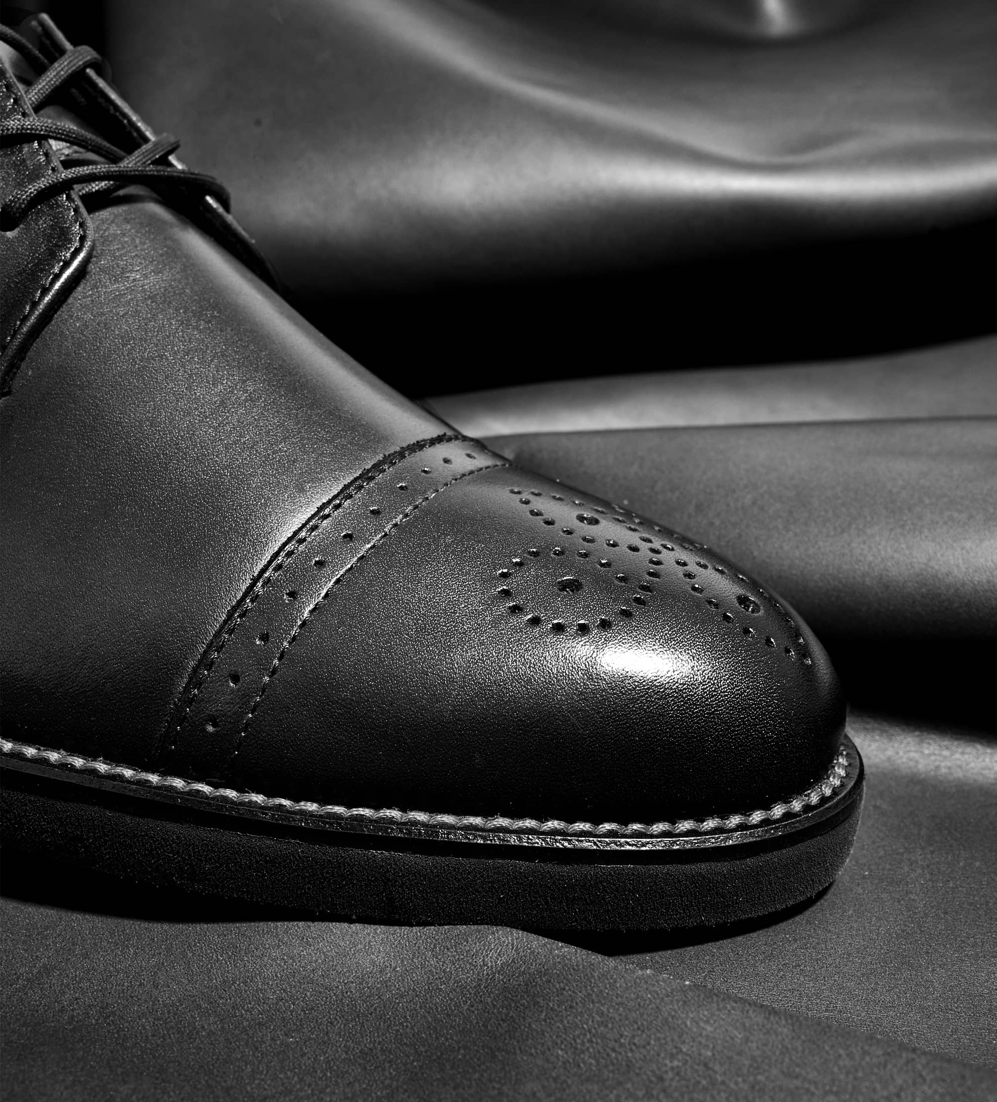 ZAPATO VESTIR BROGUE PIEL NEGRO