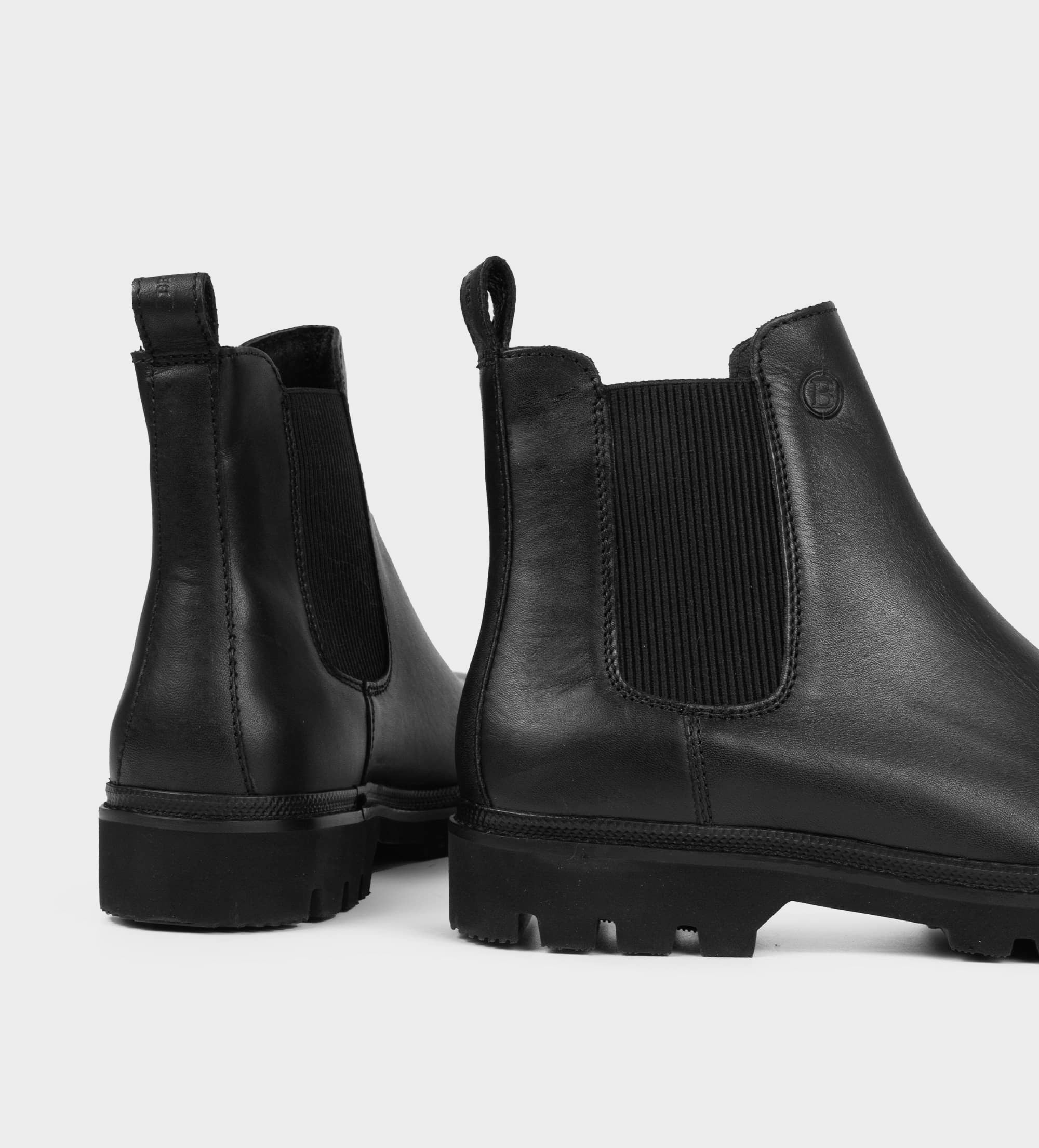 BOTA CHELSEA PIEL NEGRO