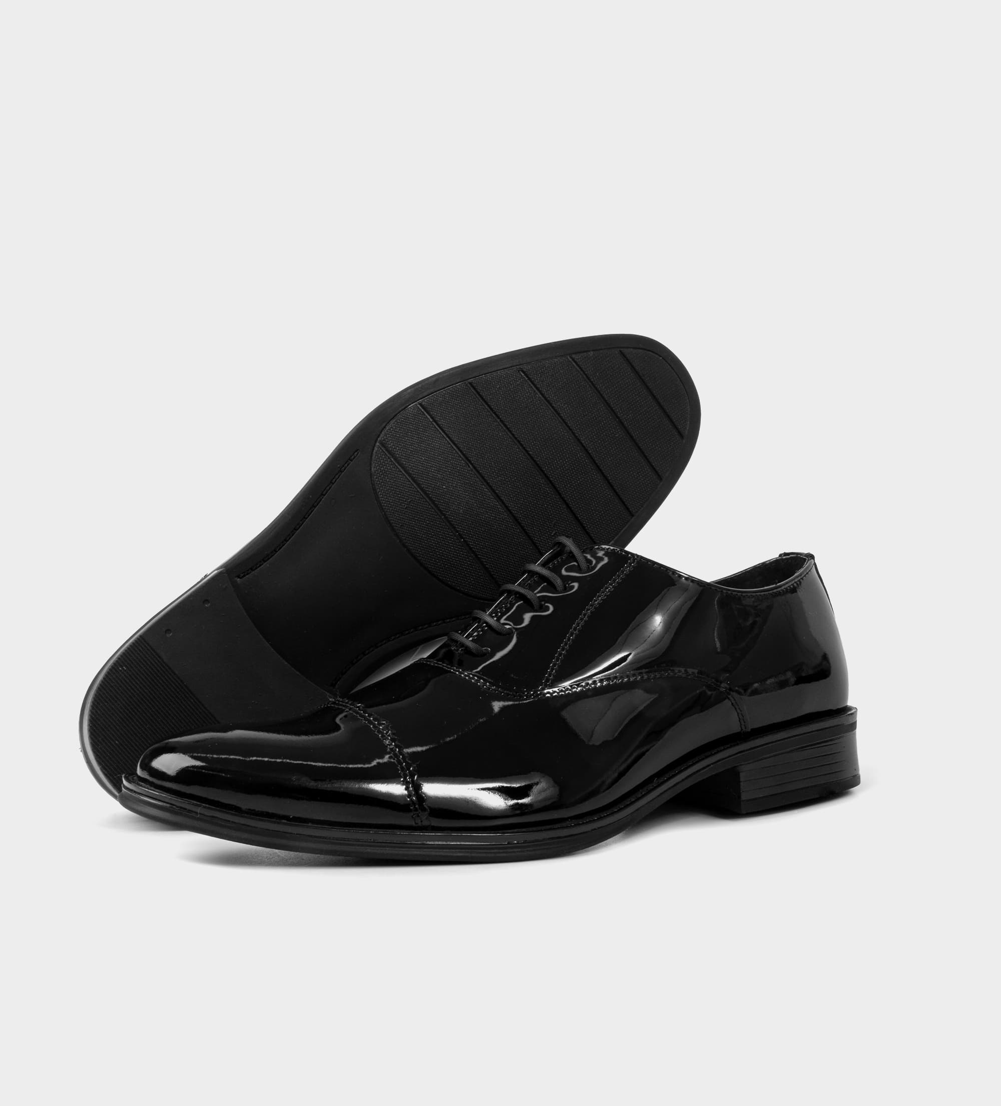 OXFORD PUNTERA CHAROL NEGRO