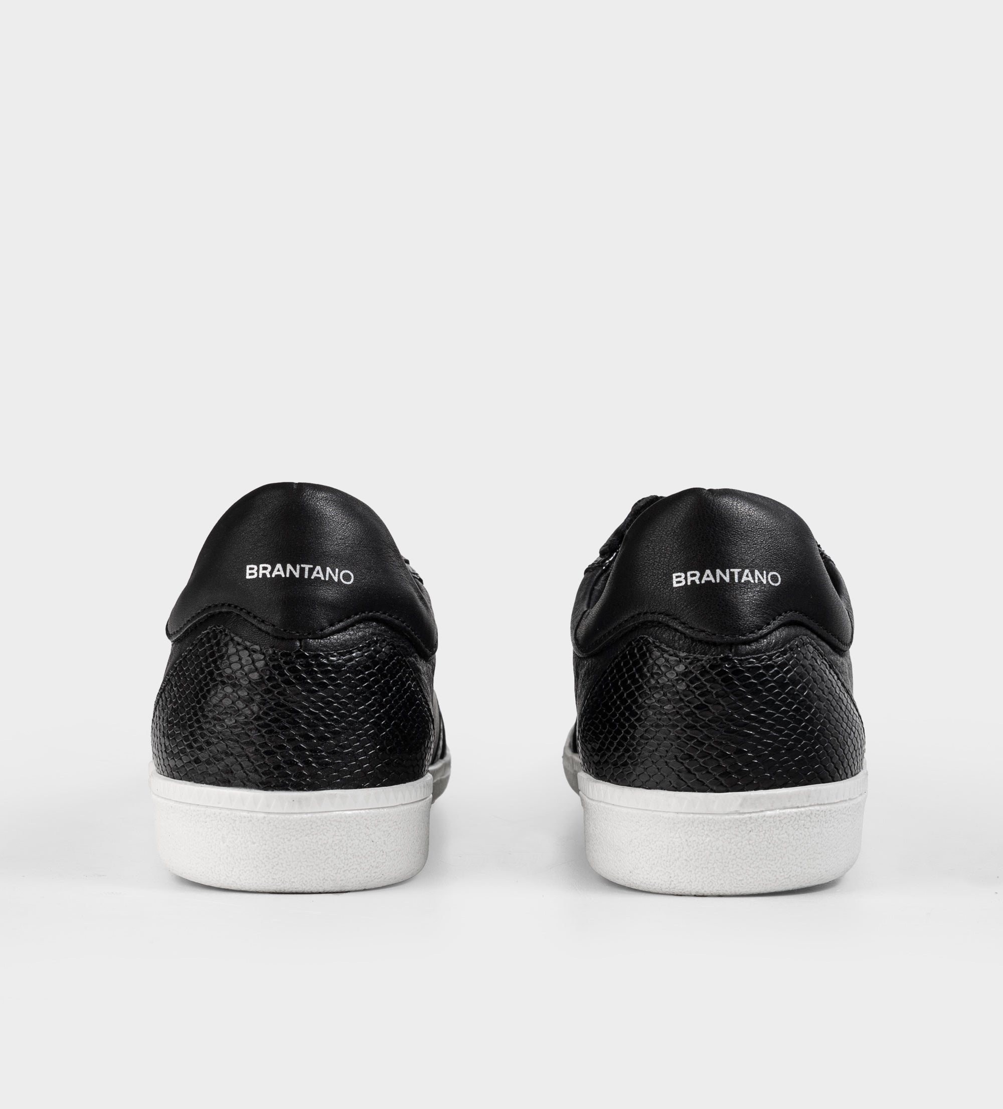 SNEAKER CASUAL PIEL NEGRO TEXTURIZADO