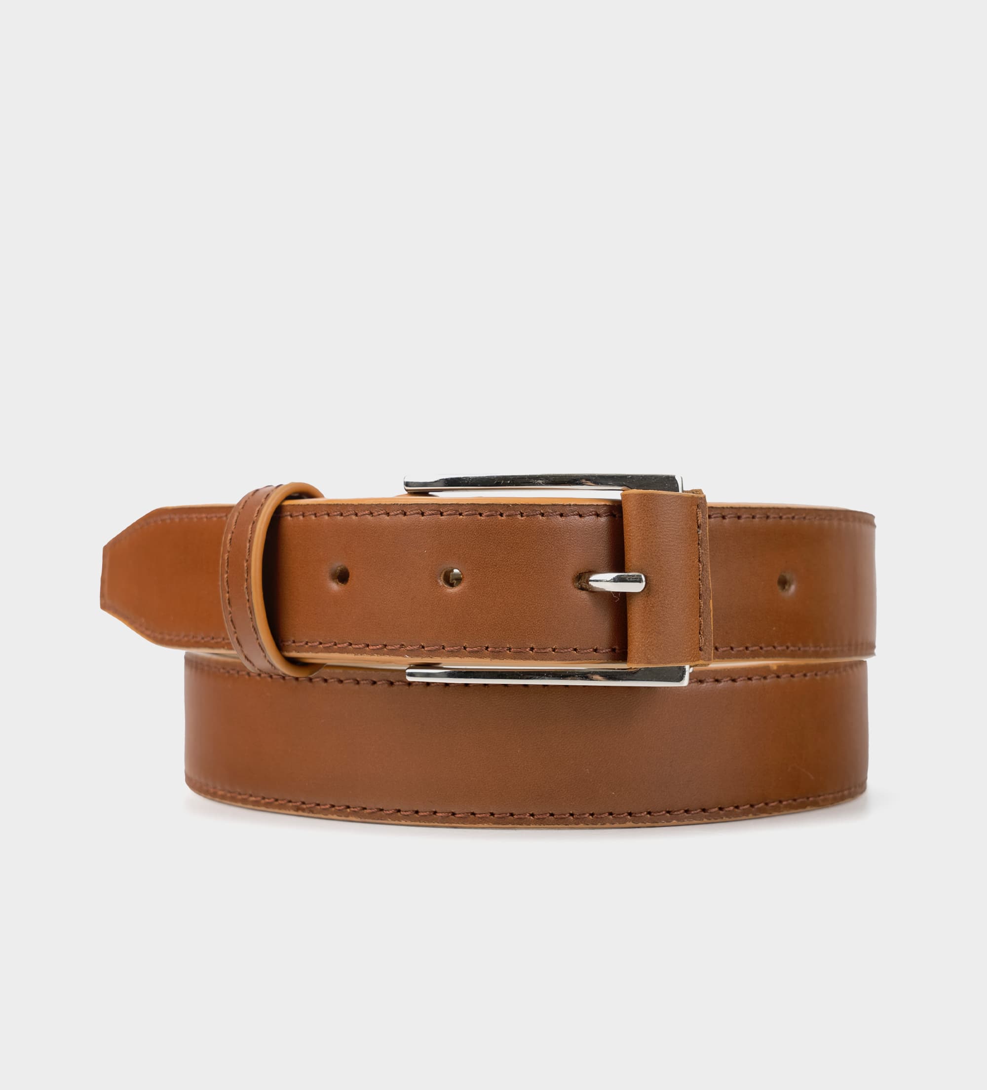 CINTURÓN HERRAJE PIEL MIEL