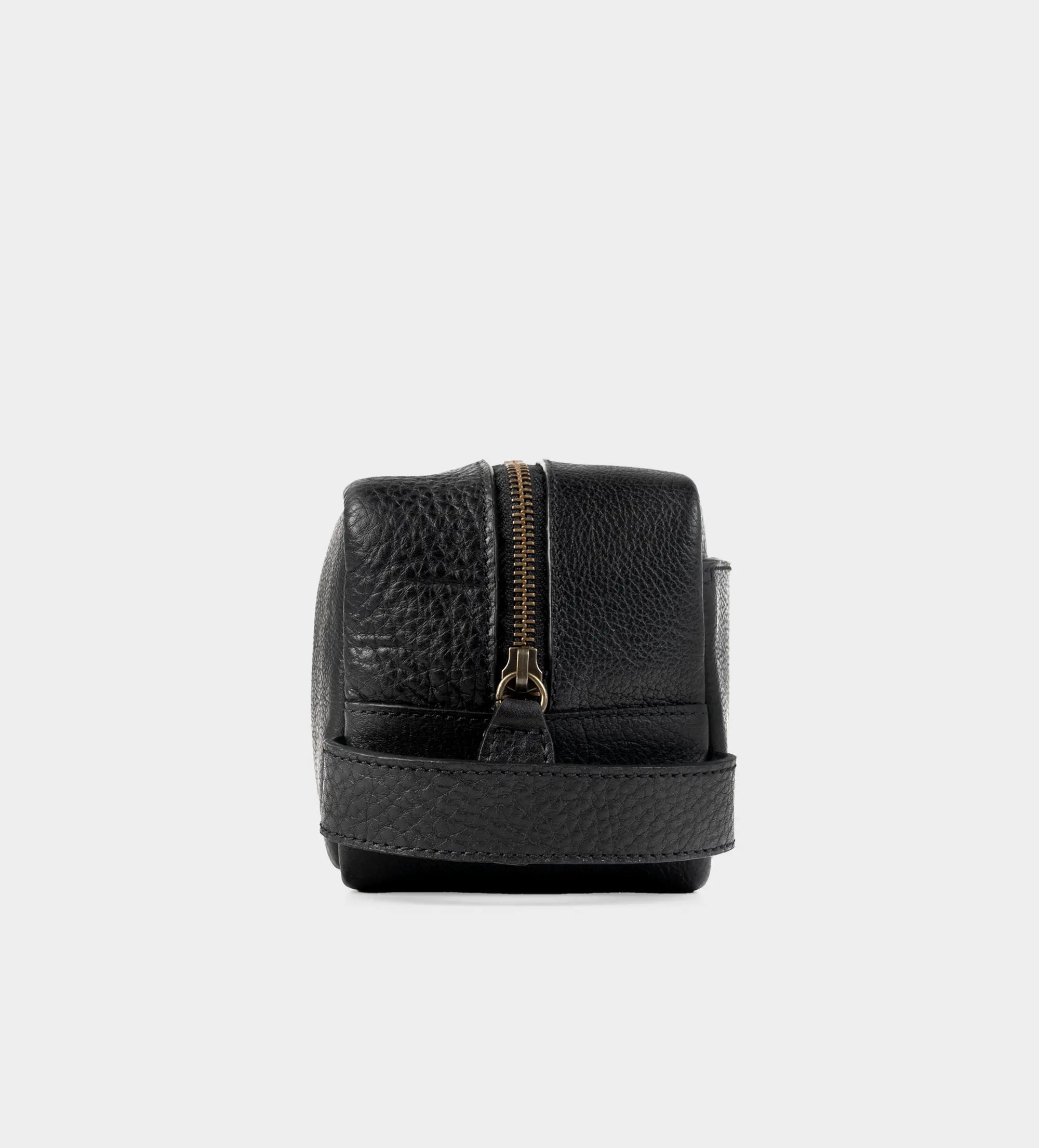 NECESER ORGANIZADOR PIEL NEGRO