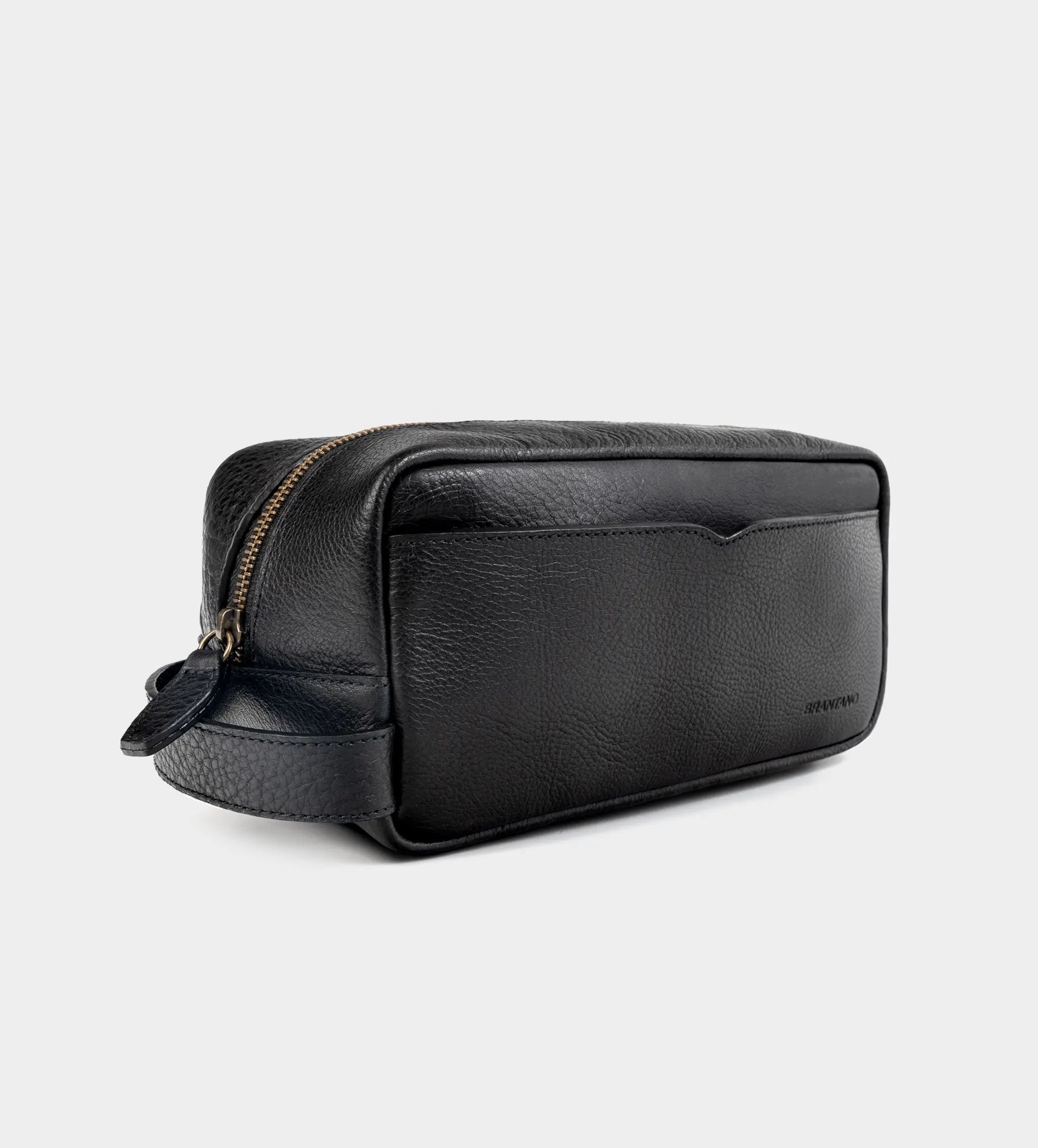 NECESER ORGANIZADOR PIEL NEGRO