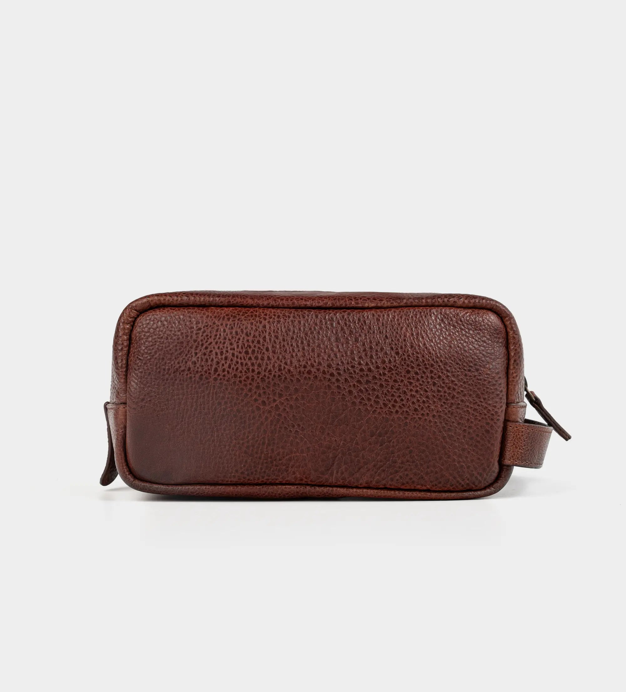 NECESER ORGANIZADOR PIEL COGNAC