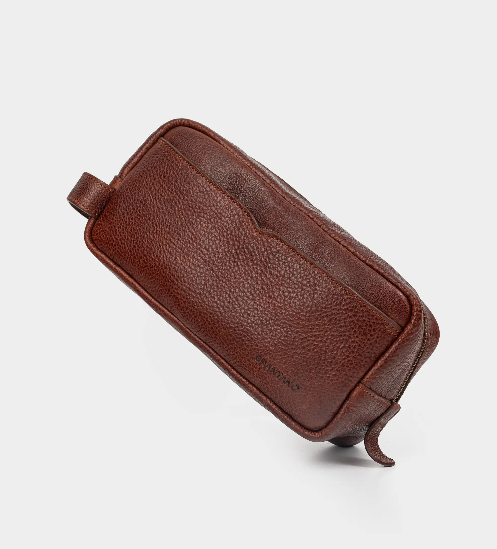 NECESER ORGANIZADOR PIEL COGNAC