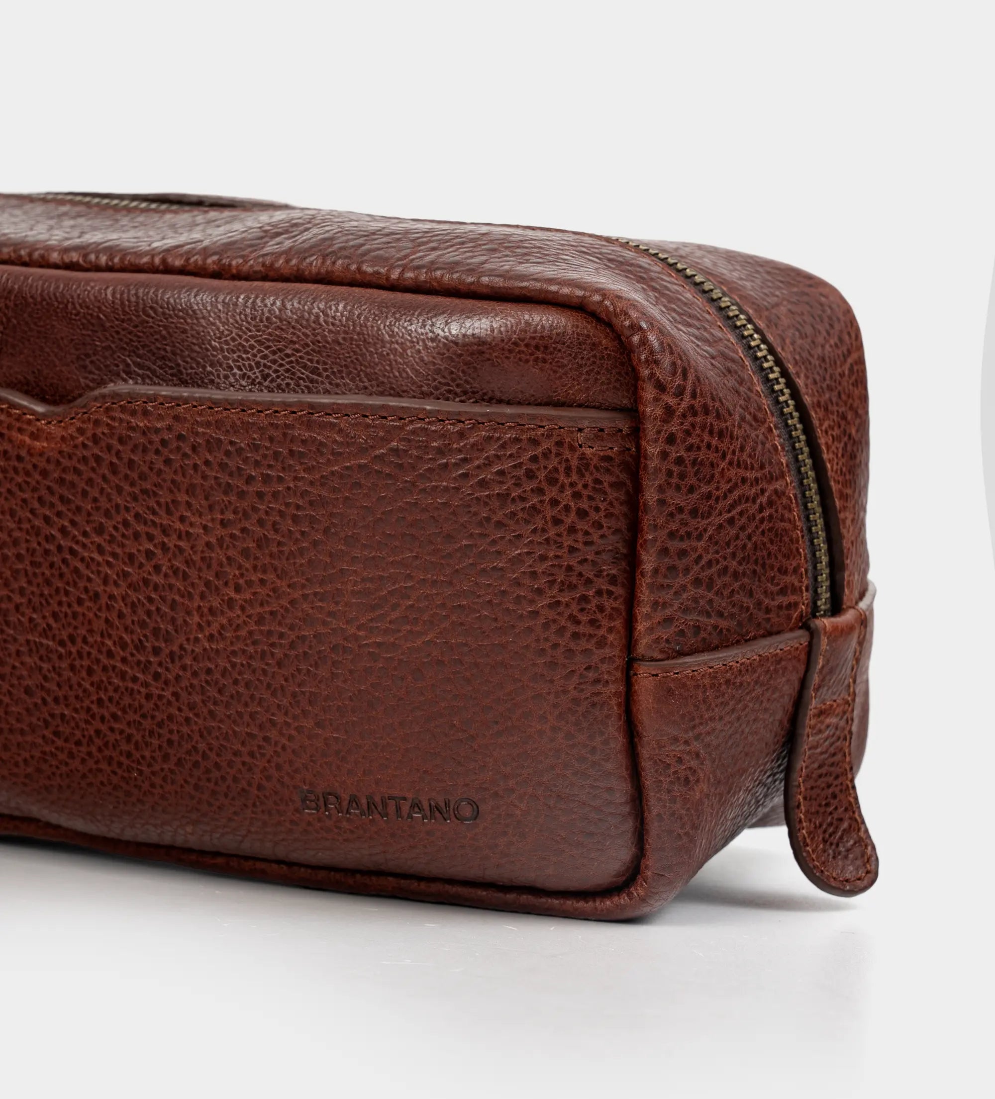 NECESER ORGANIZADOR PIEL COGNAC