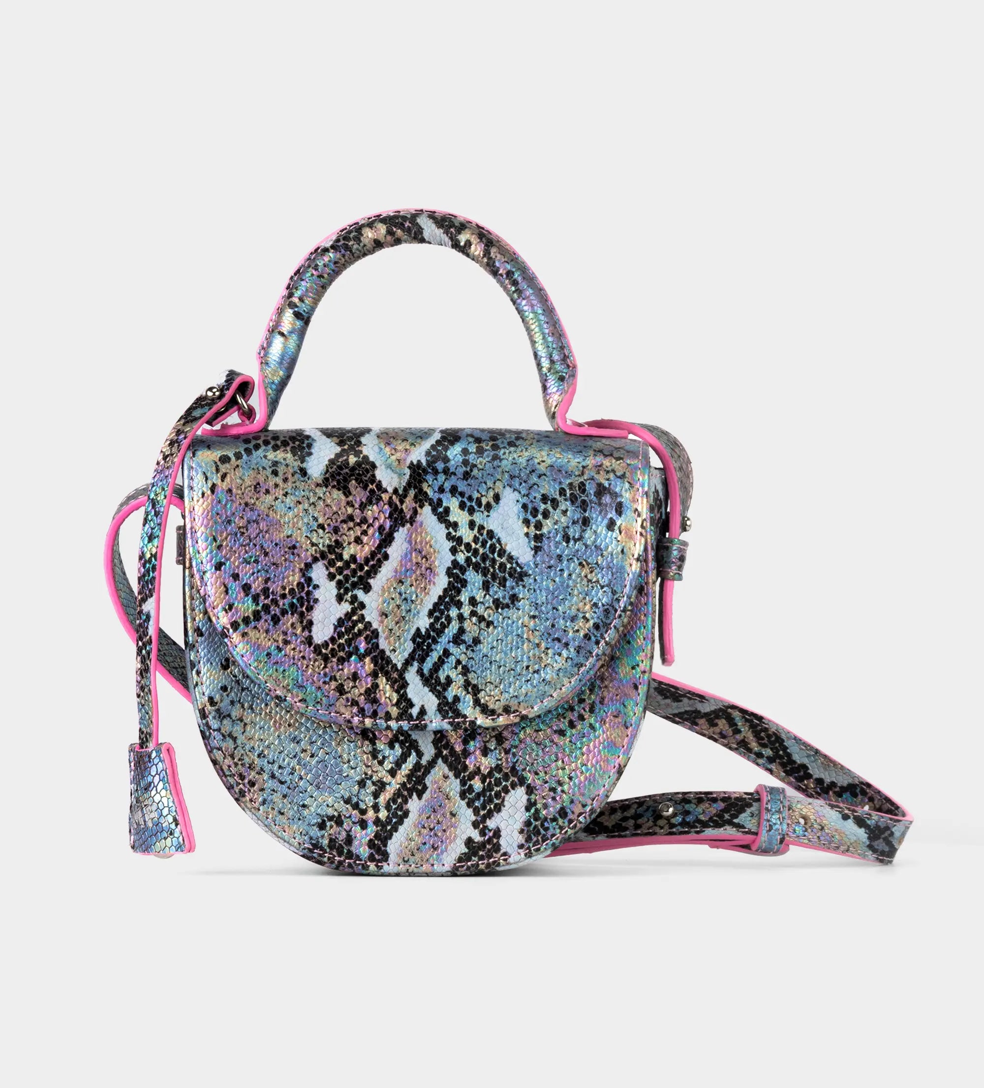 BOLSO MINI CROSSBODY PIEL LILA