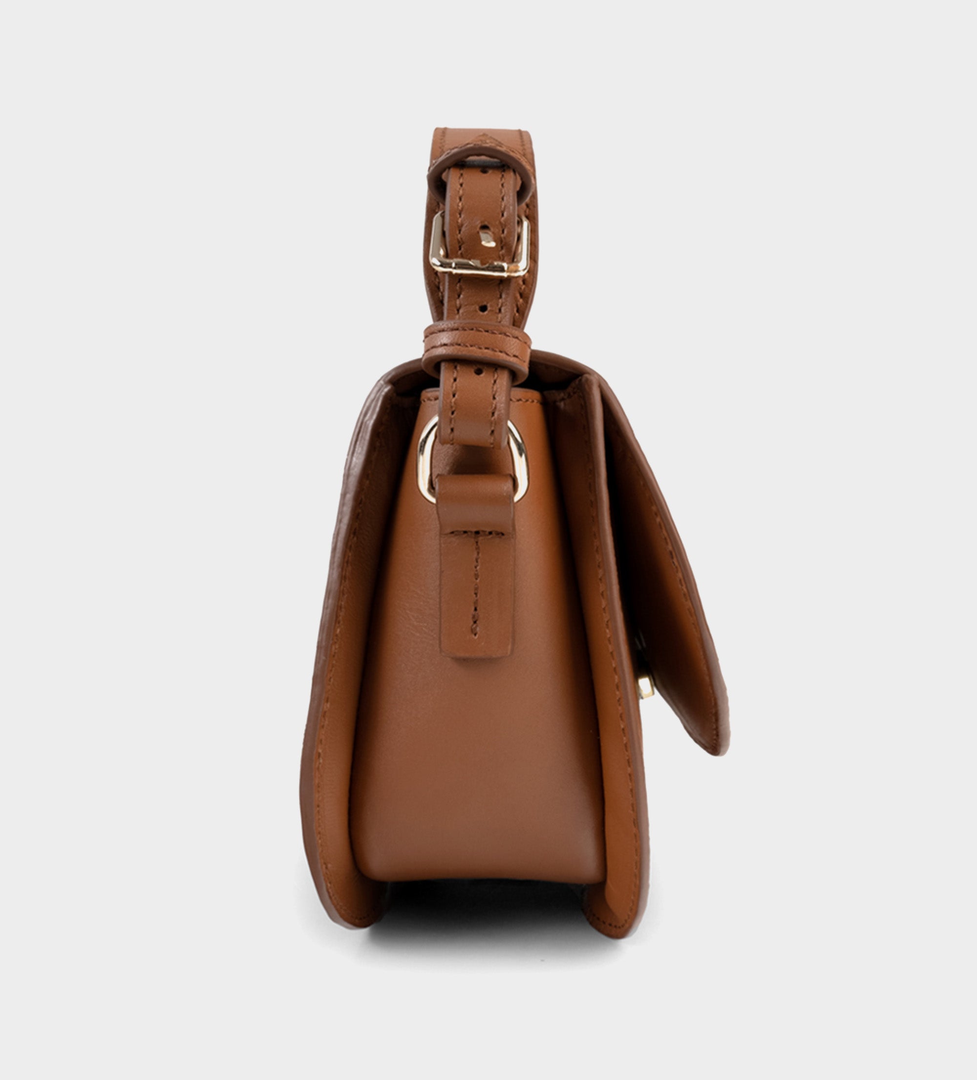 BOLSA CROSSBODY CORREA AJUSTABLE BICOLOR PIEL MIEL