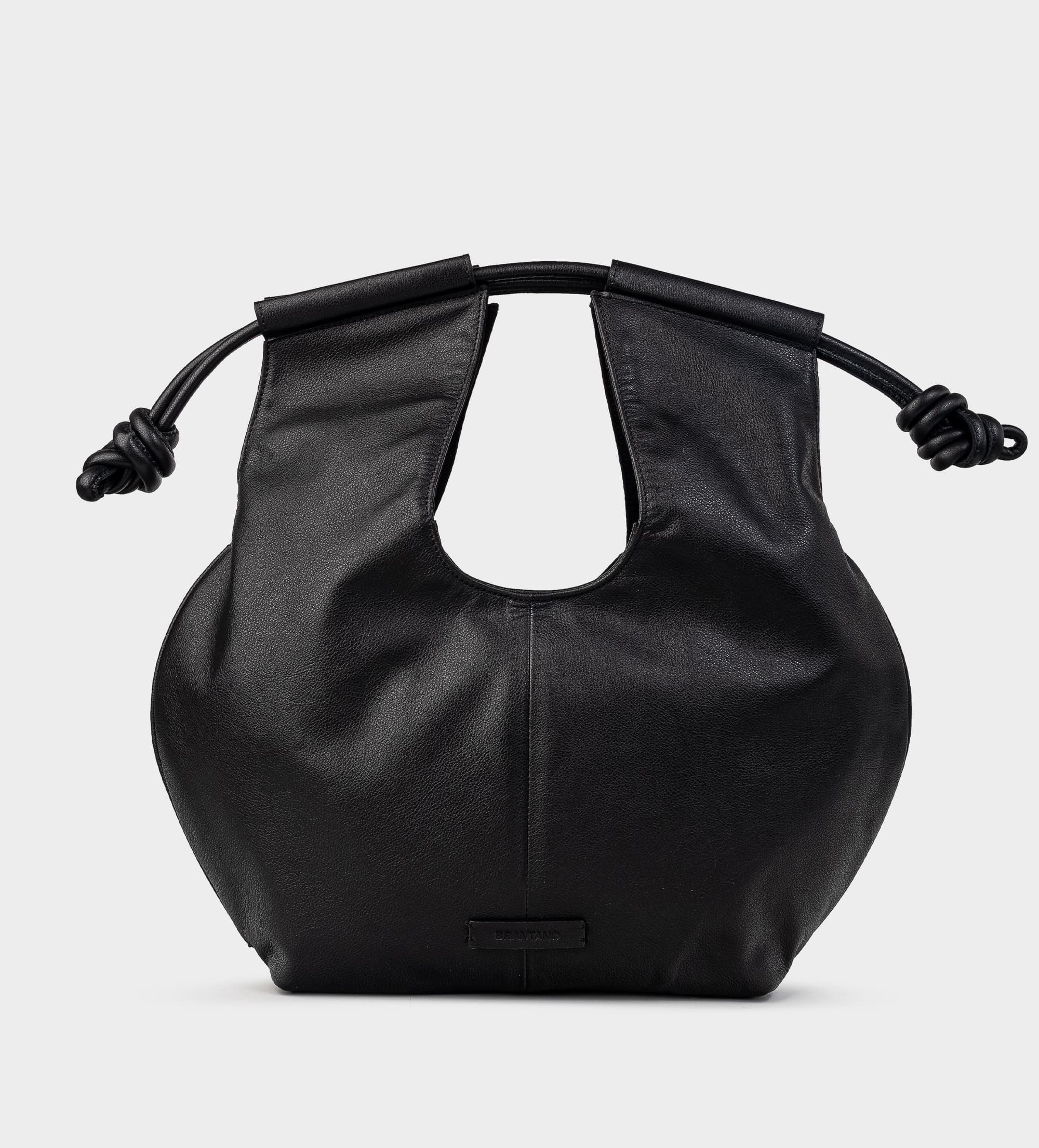 BOLSO HOBO PIEL NEGRO