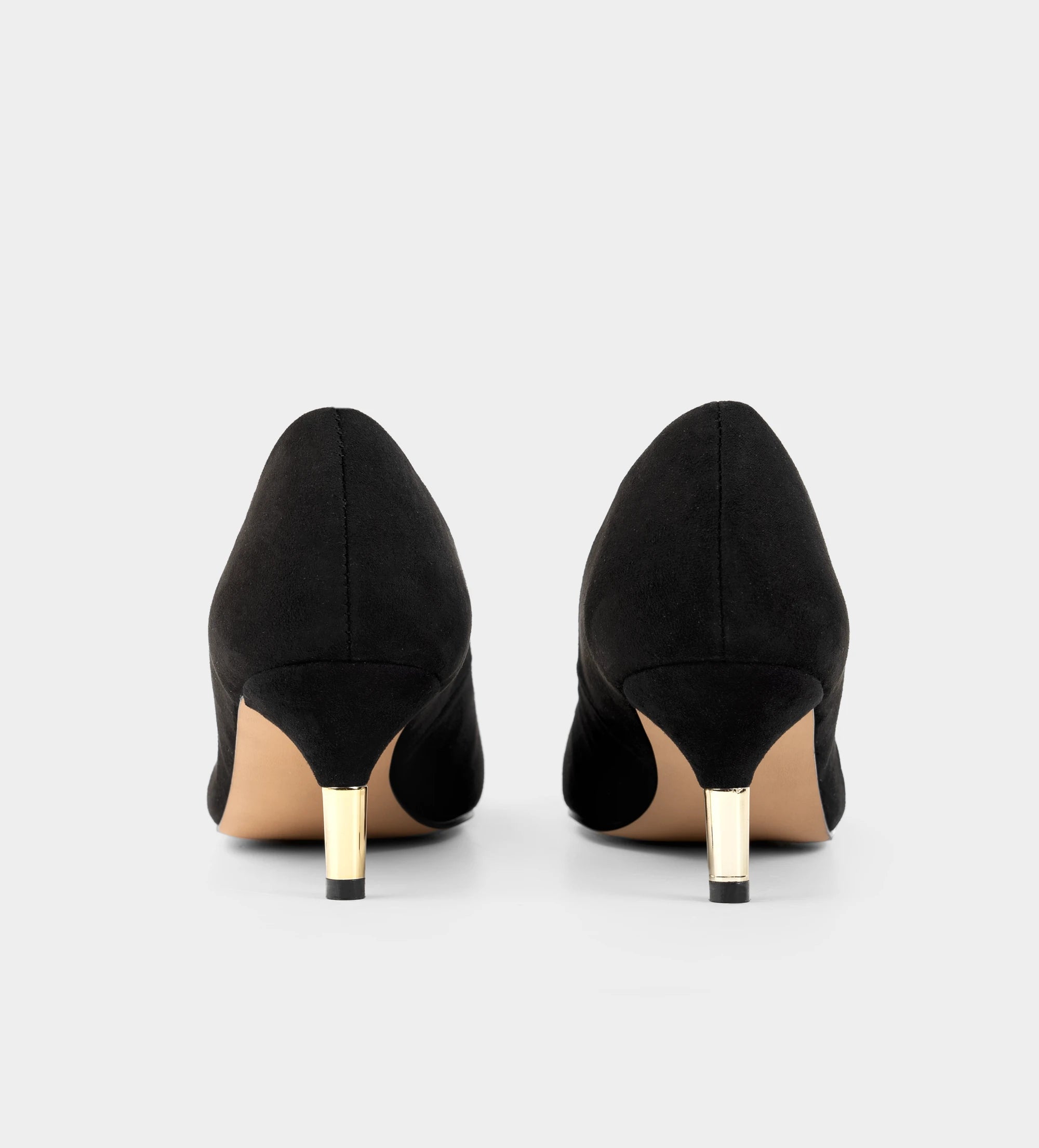ZAPATILLA TACÓN BAJO NEGRO