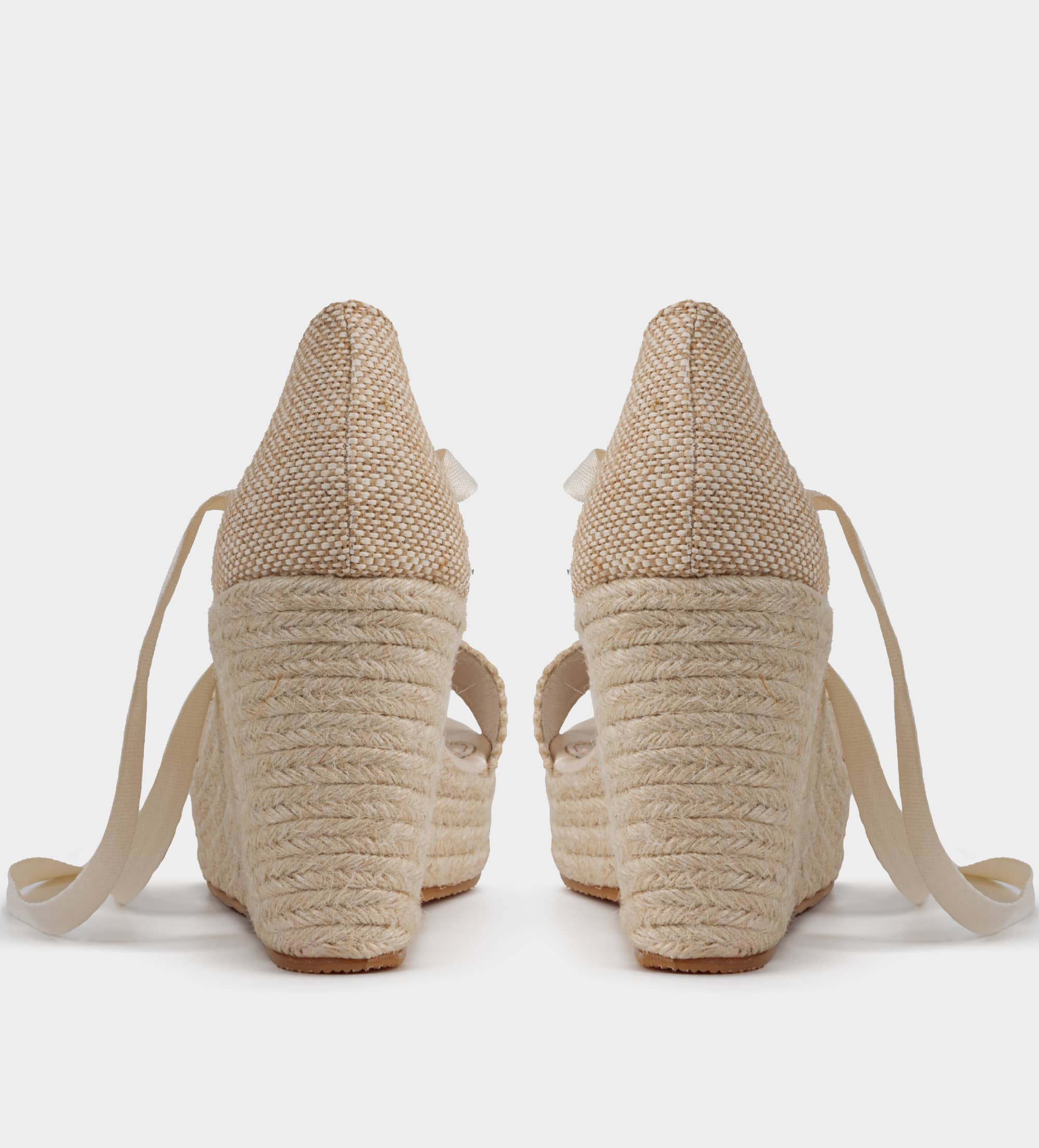 CUÑA YUTE LISTON BEIGE