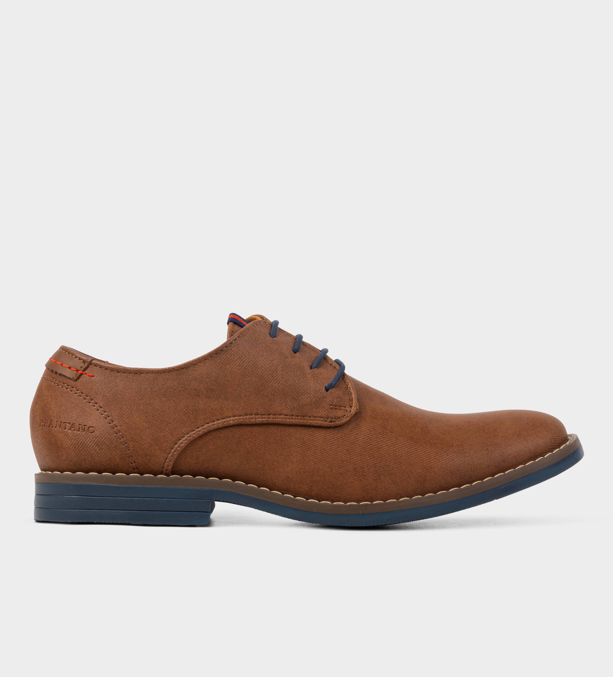 DERBY PESPUNTE TALÓN CASUAL MIEL