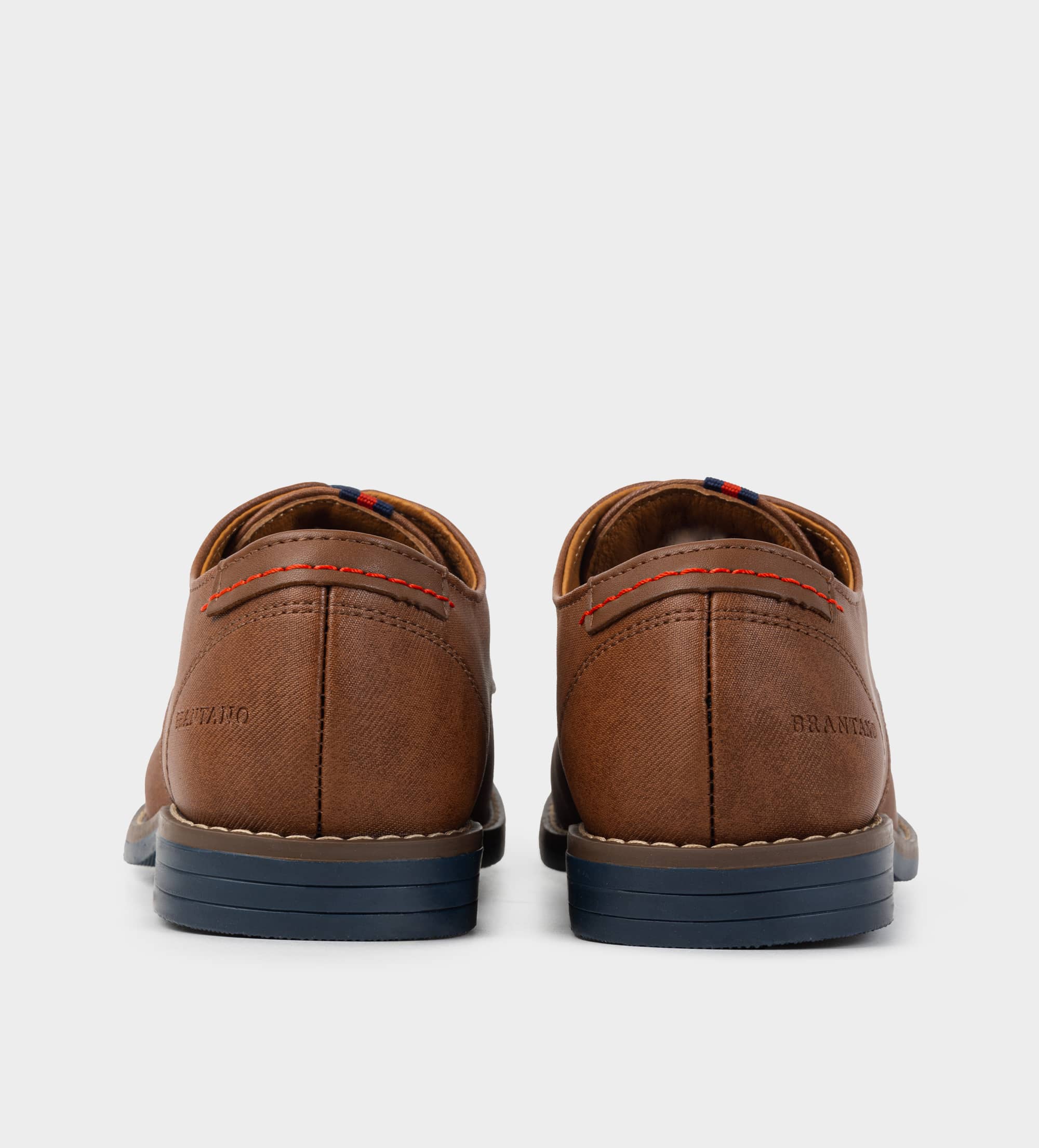 DERBY PESPUNTE TALÓN CASUAL MIEL