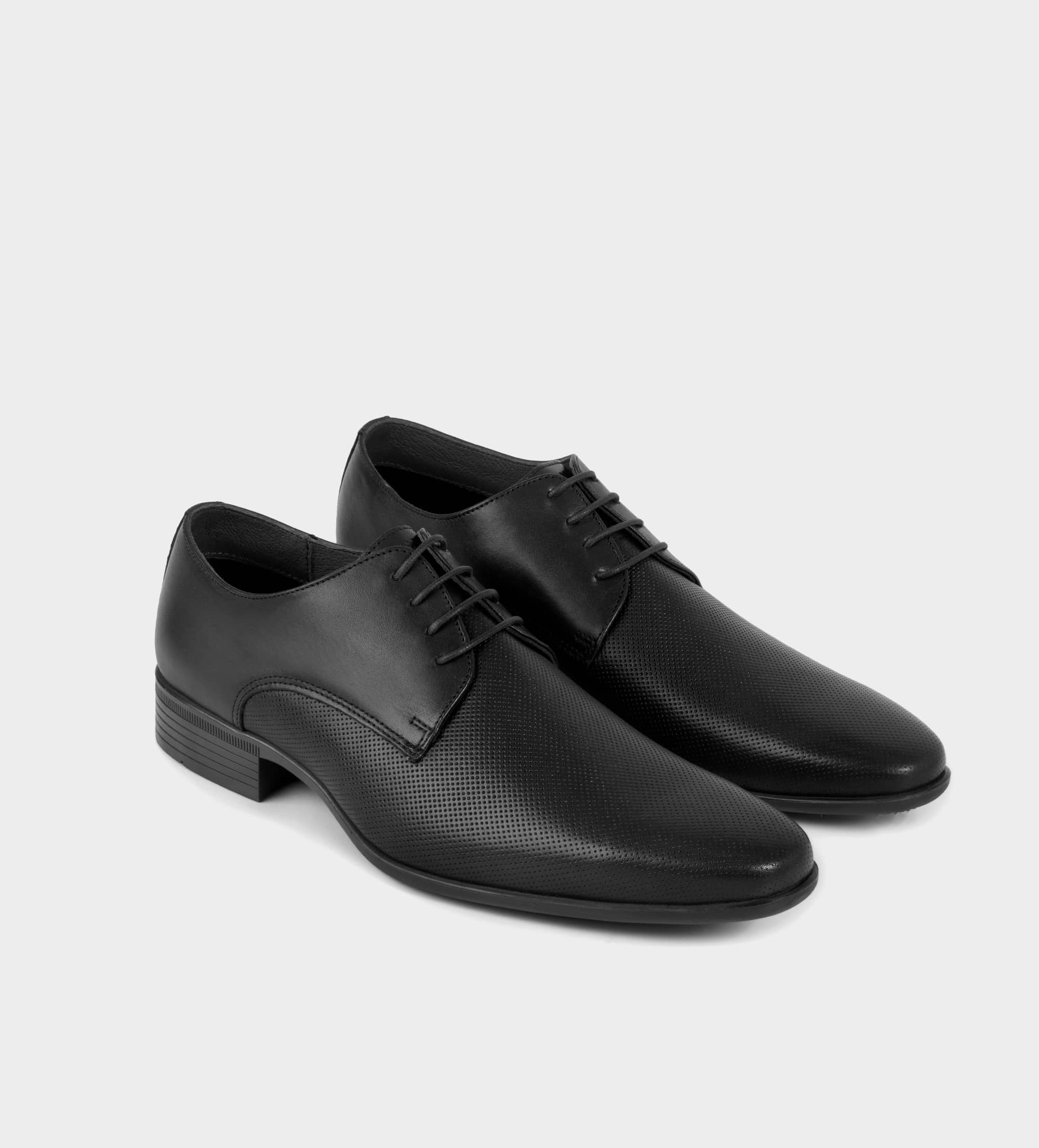 DERBY GRABADO PIEL NEGRO