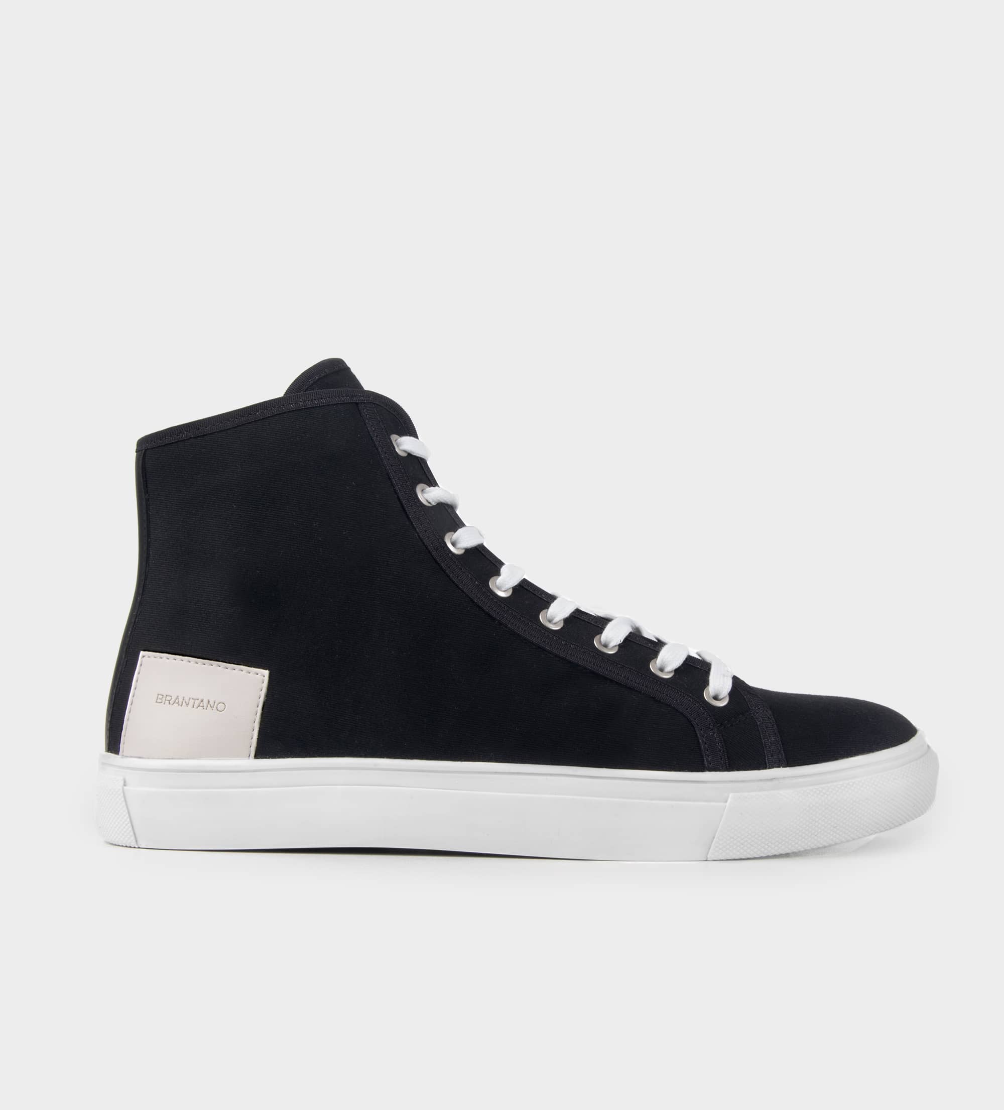 SNEAKERS HIGH TOP TEXTIL NEGRO
