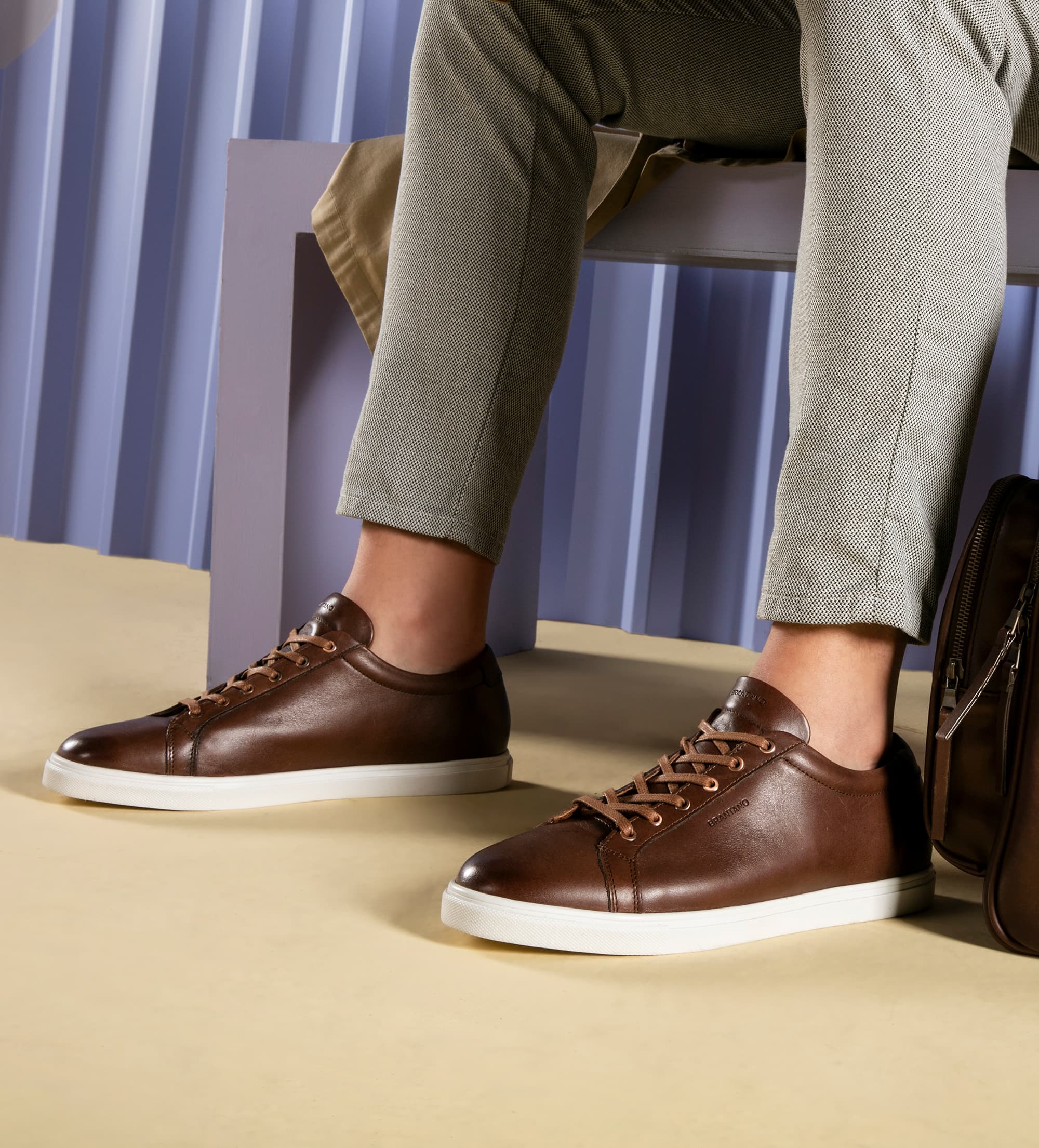 SNEAKERS PIEL CAFÉ
