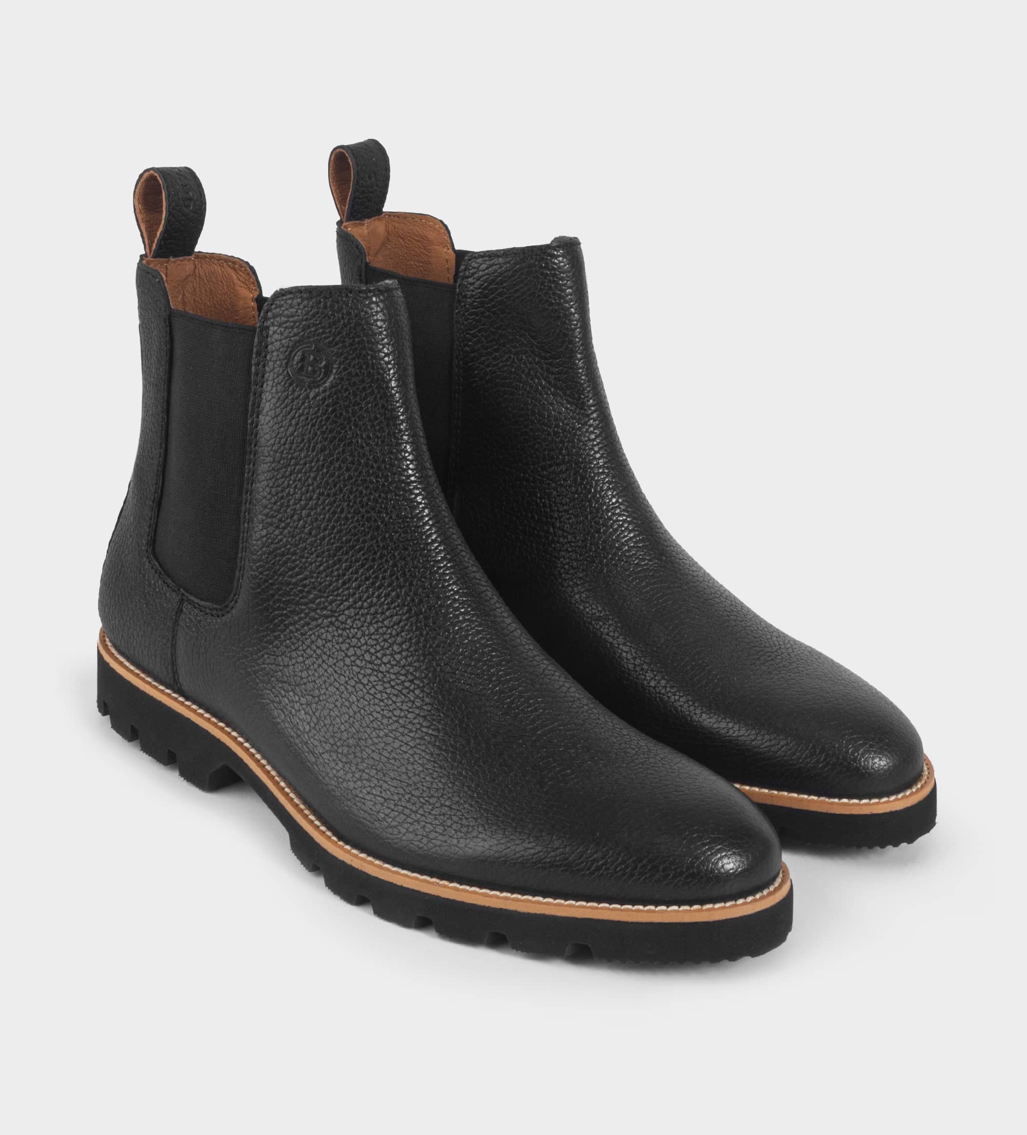 BOTA CHELSEA PIEL NEGRO