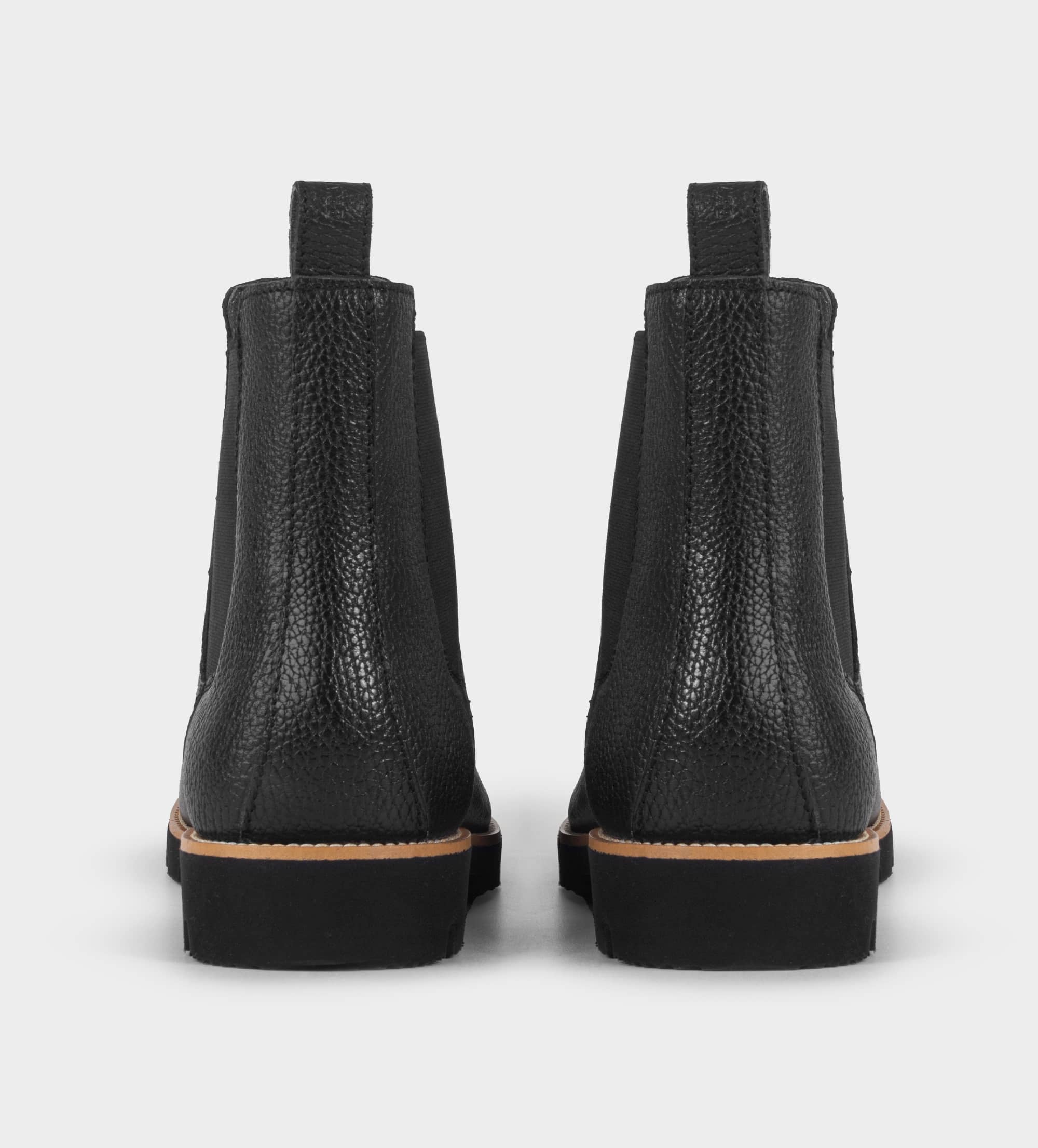 BOTA CHELSEA PIEL NEGRO