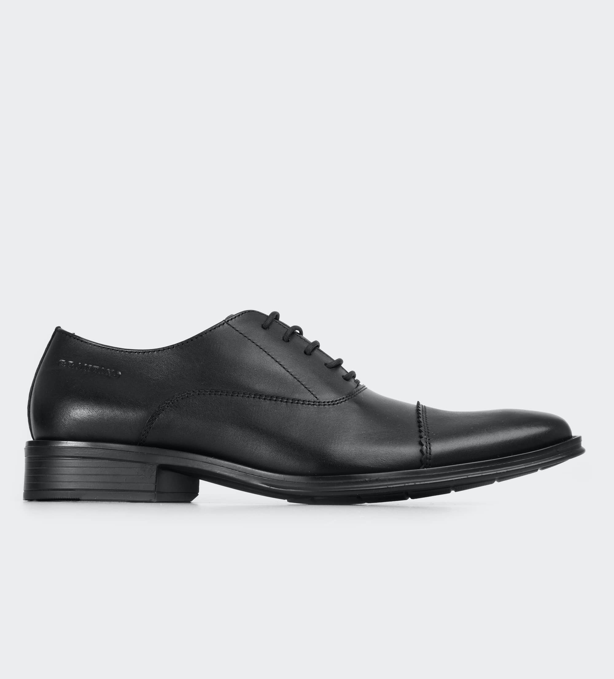 OXFORD PUNTERA PIEL NEGRO