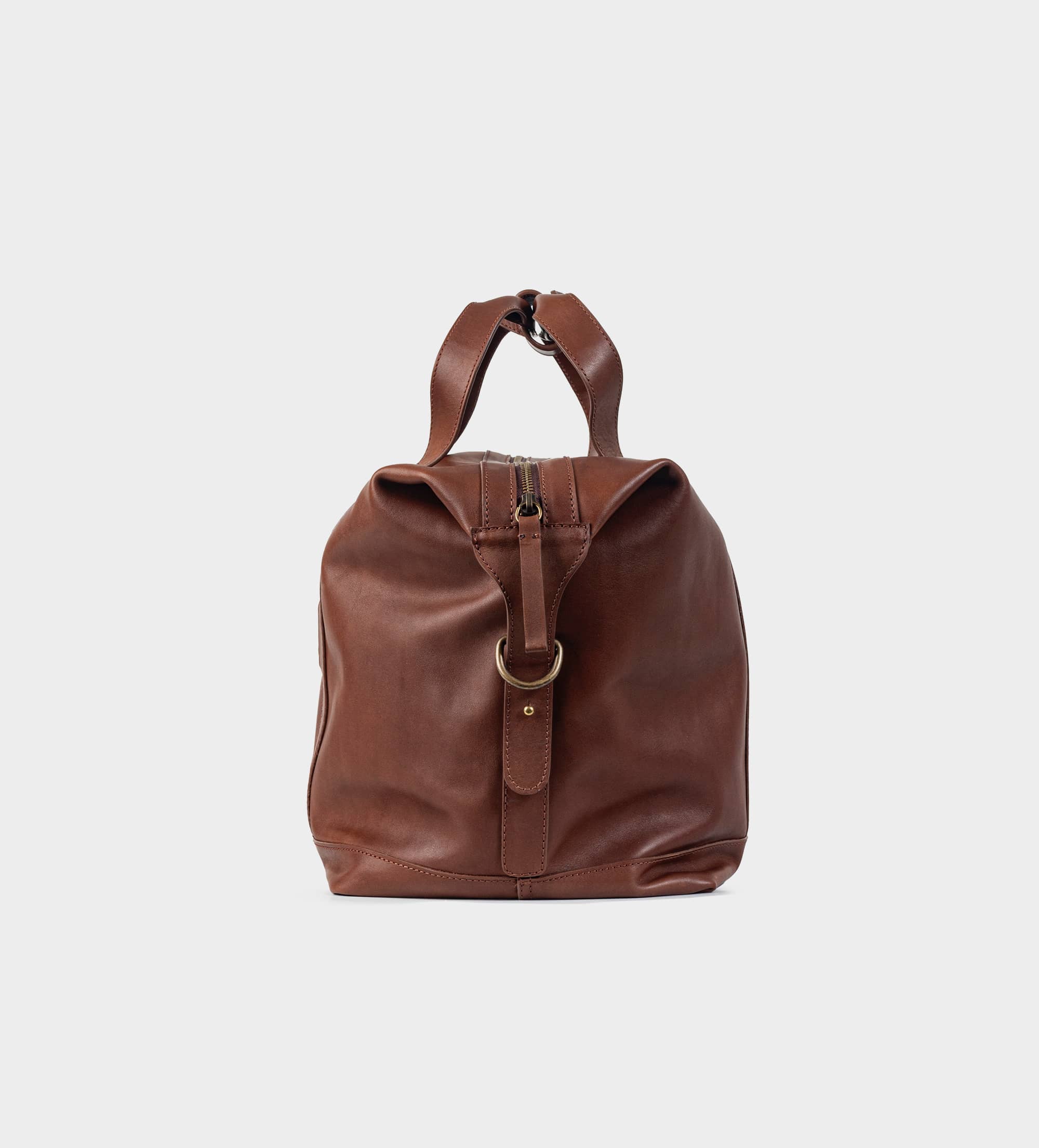 DUFFLE BAG PIEL CAFÉ