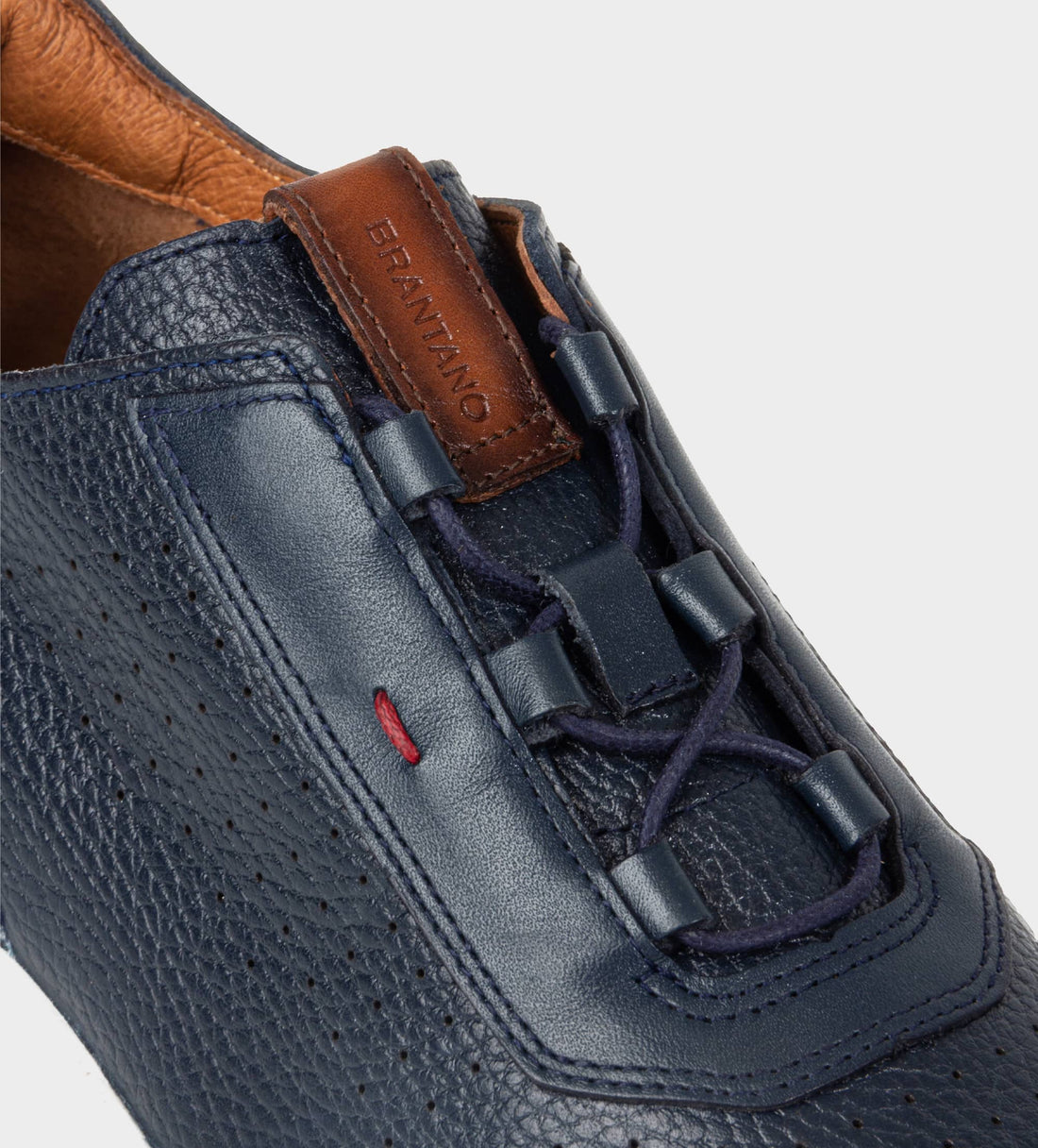 ZAPATO CASUAL DEPORTIVO PIEL MARINO