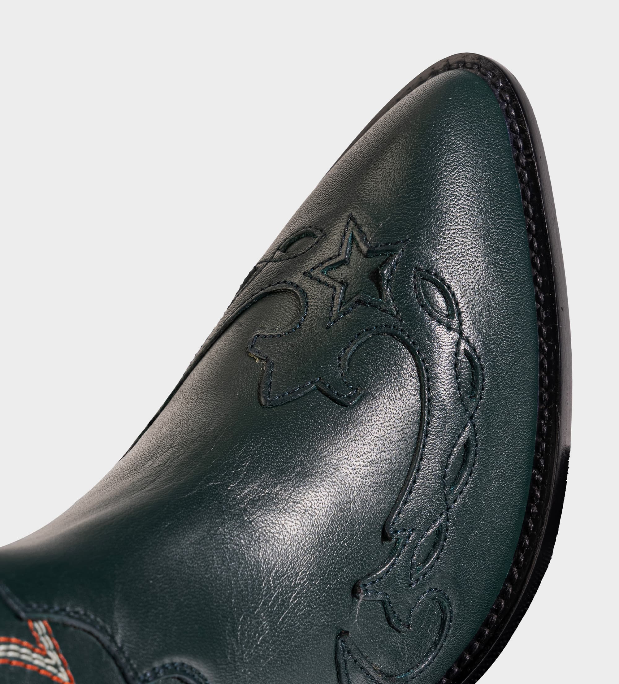 BOTA COWBOY PIEL PREMIUM VERDE