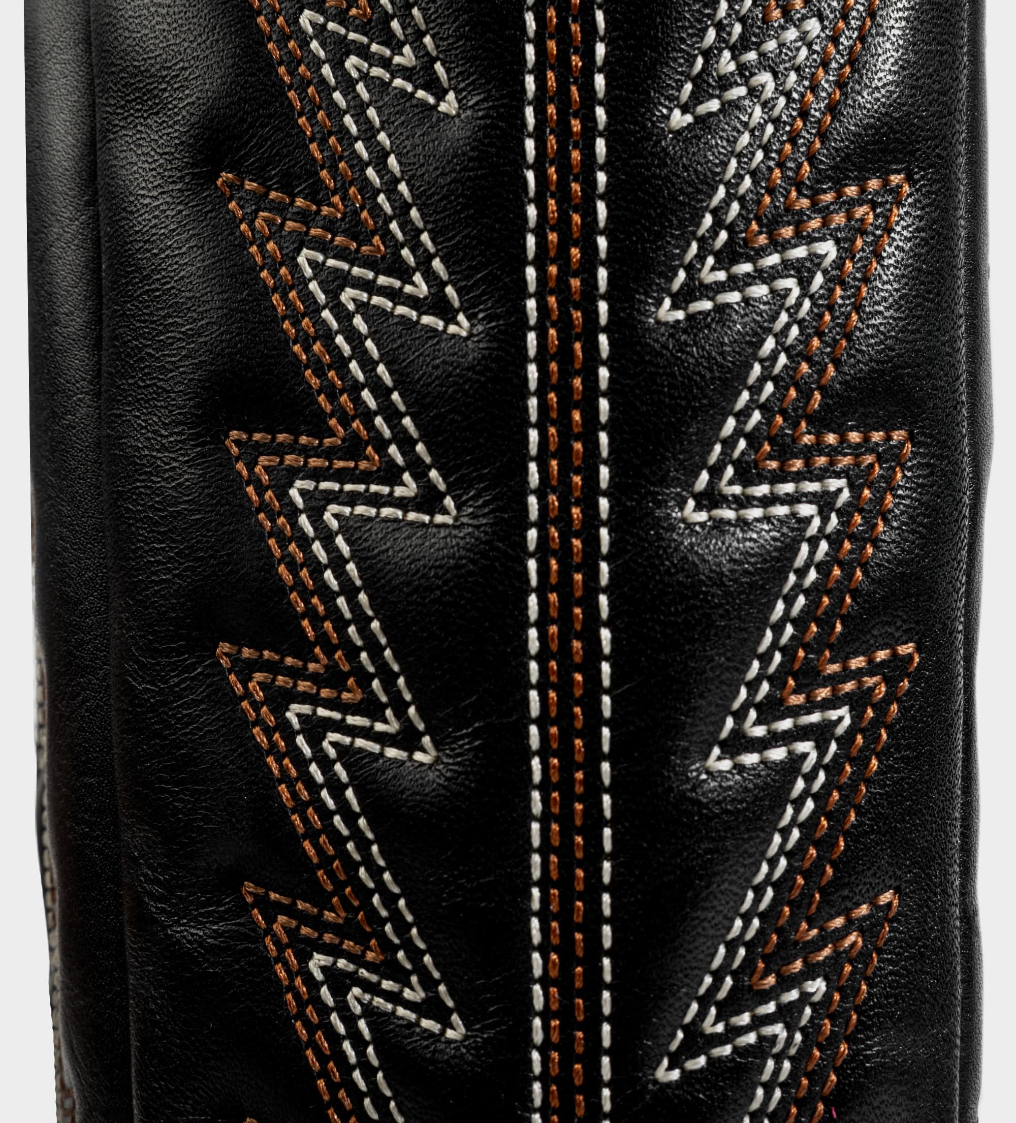 BOTA WESTERN PIEL NEGRO