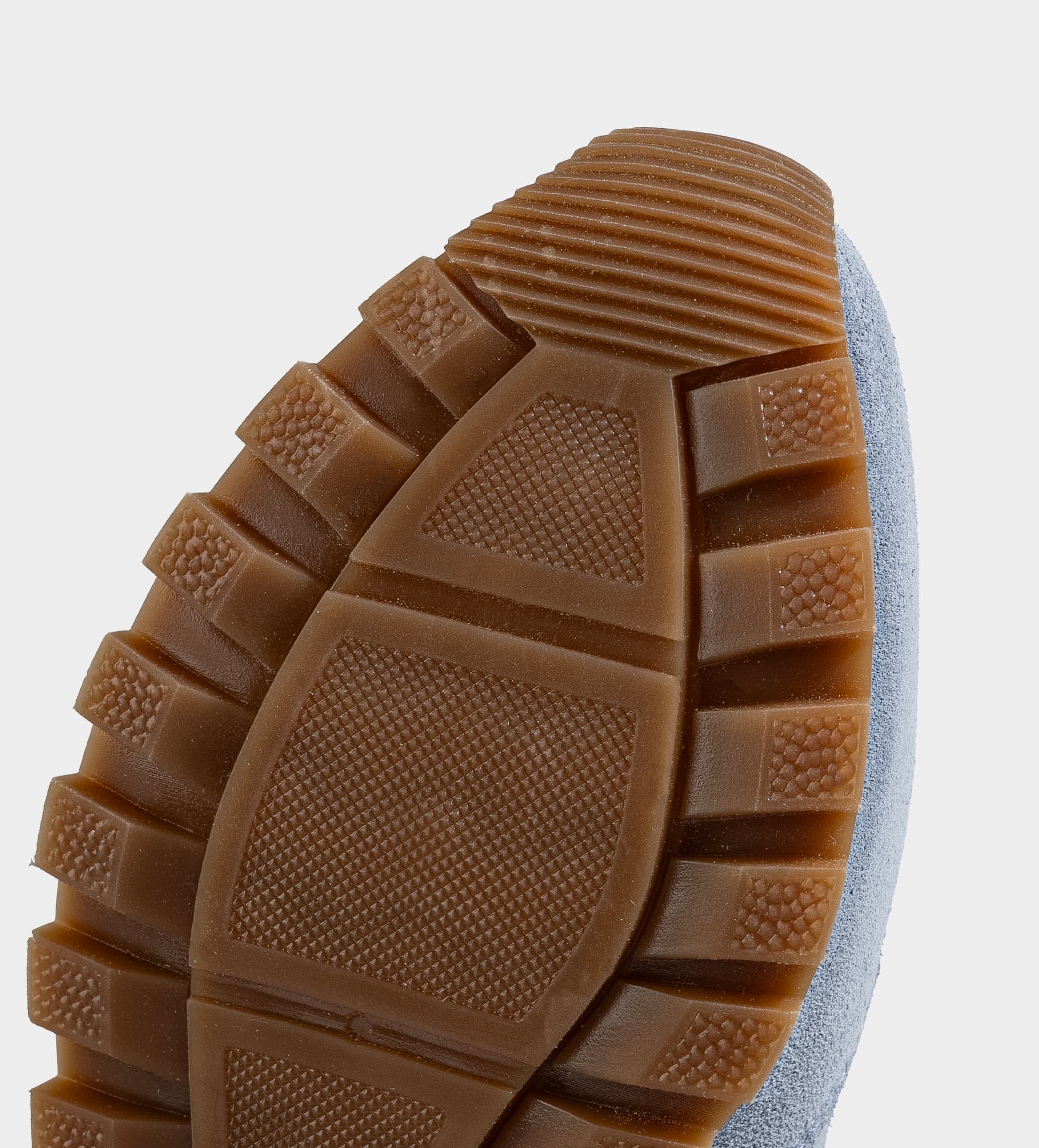 SNEAKER CASUAL GAMUZA PIEL AZUL FRANJAS LATERALES