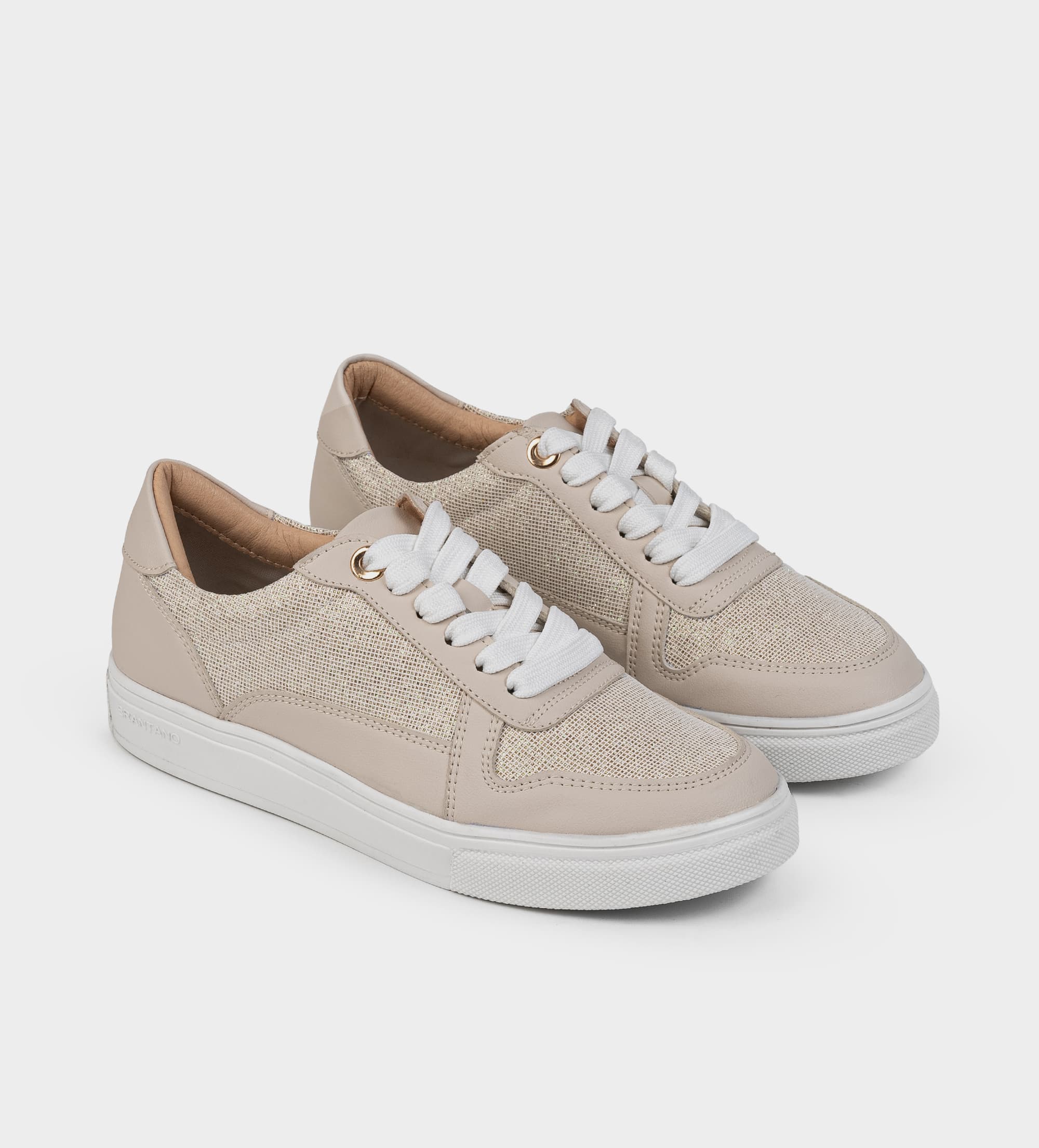 SNEAKERS TEXTIL CASUAL BEIGE