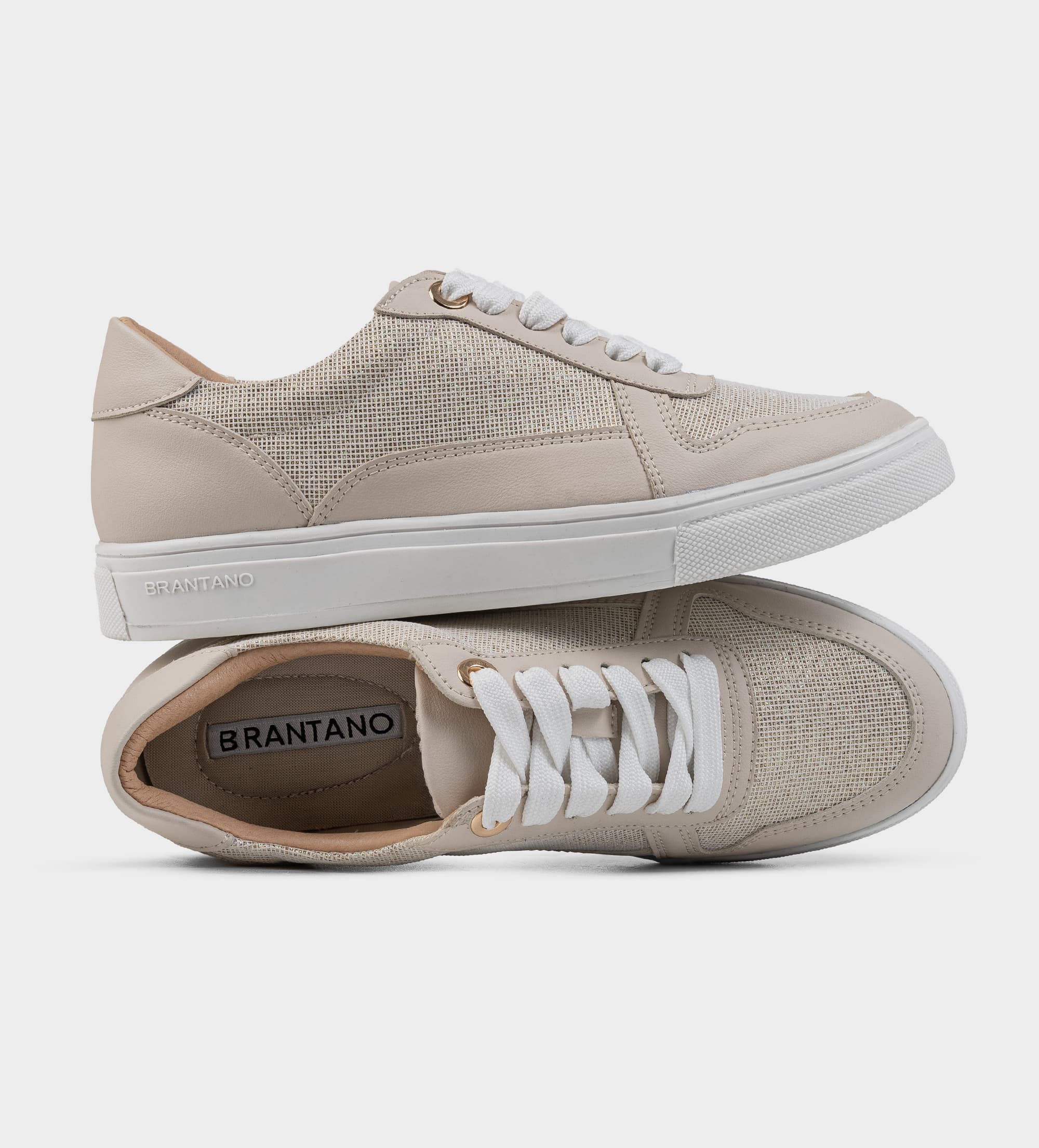 SNEAKERS TEXTIL CASUAL BEIGE