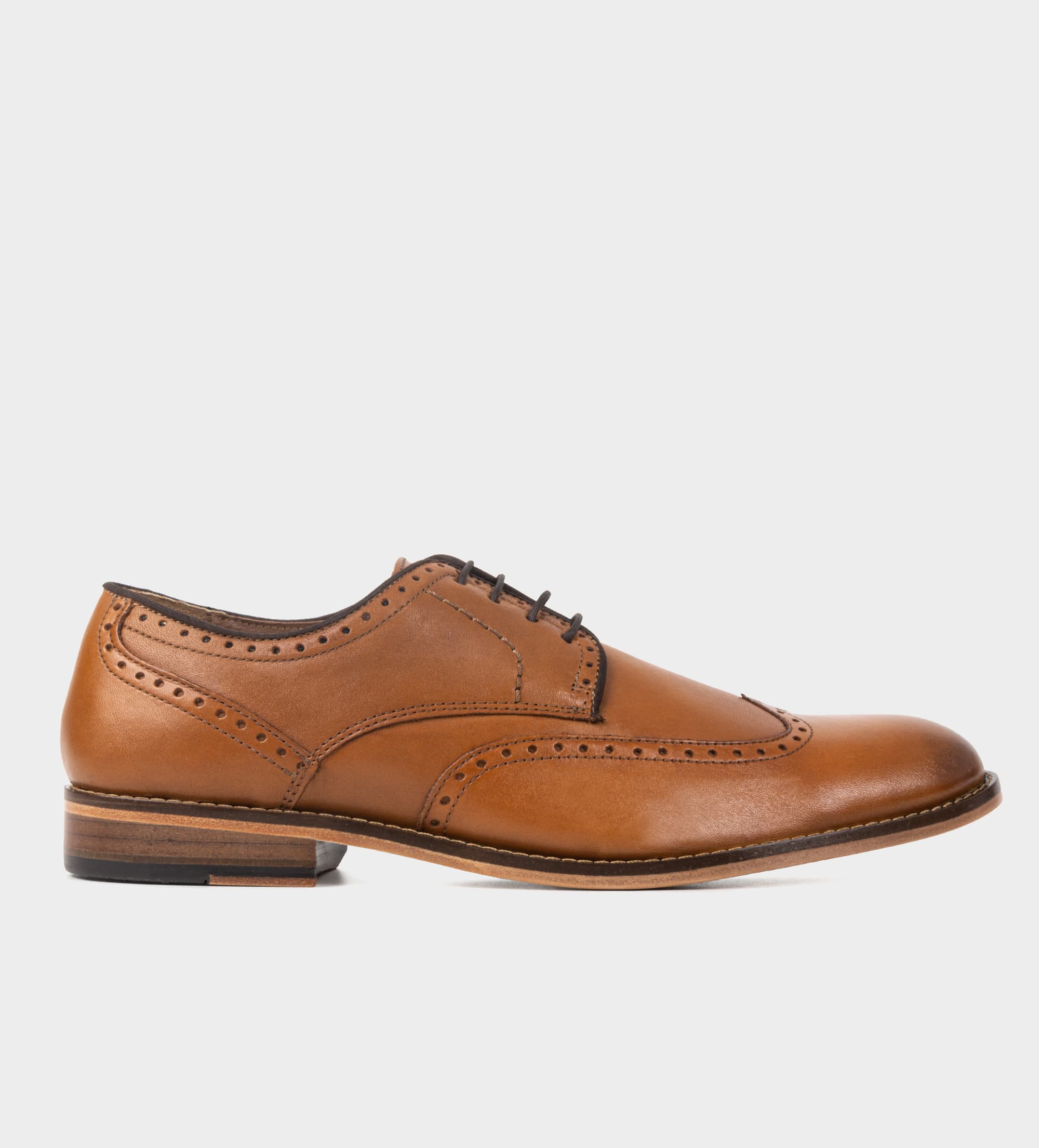 DERBY WINGTIP PIEL MIEL BRANTANO.COM.MX