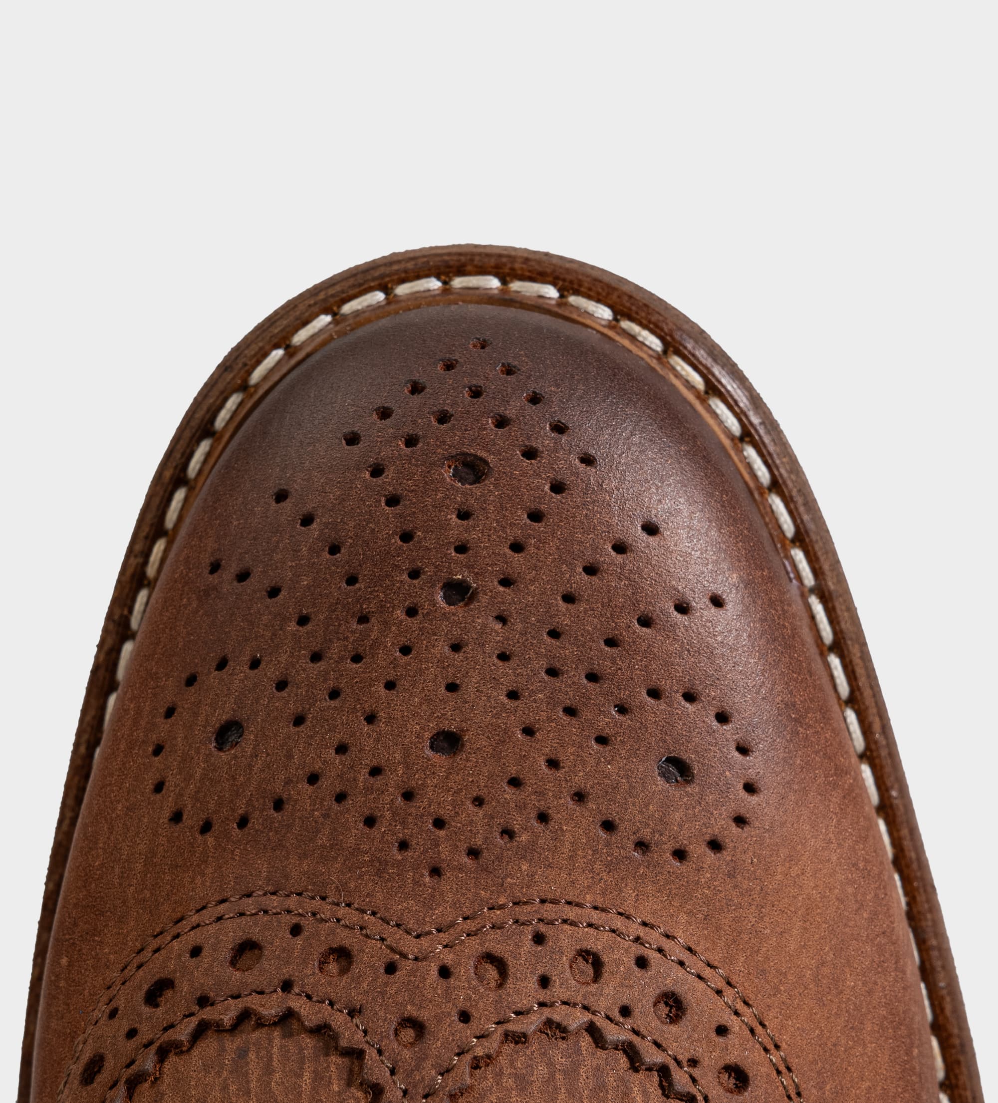 ZAPATO DERBY BROGUE PIEL MIEL